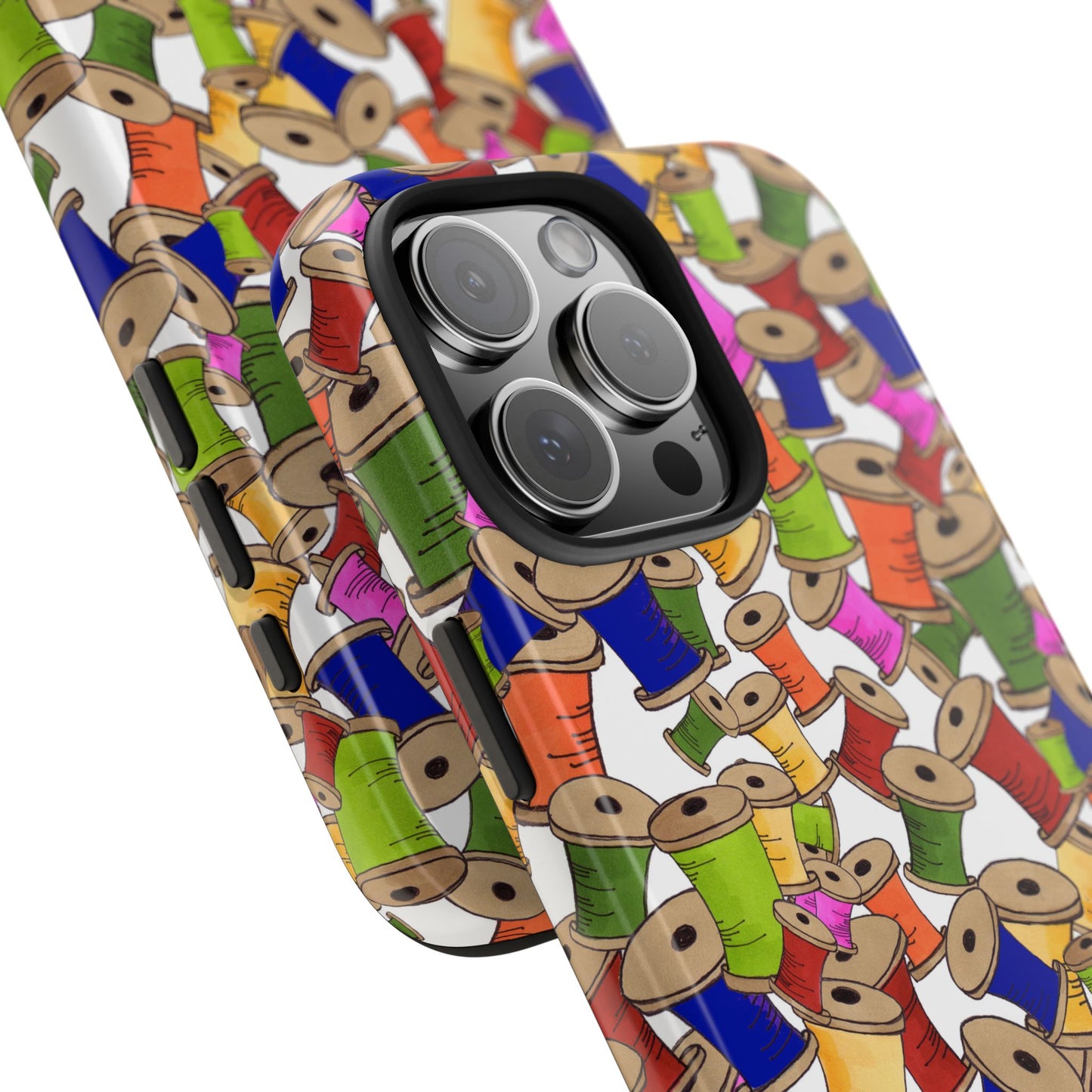 Spoolopoly White Phone Case