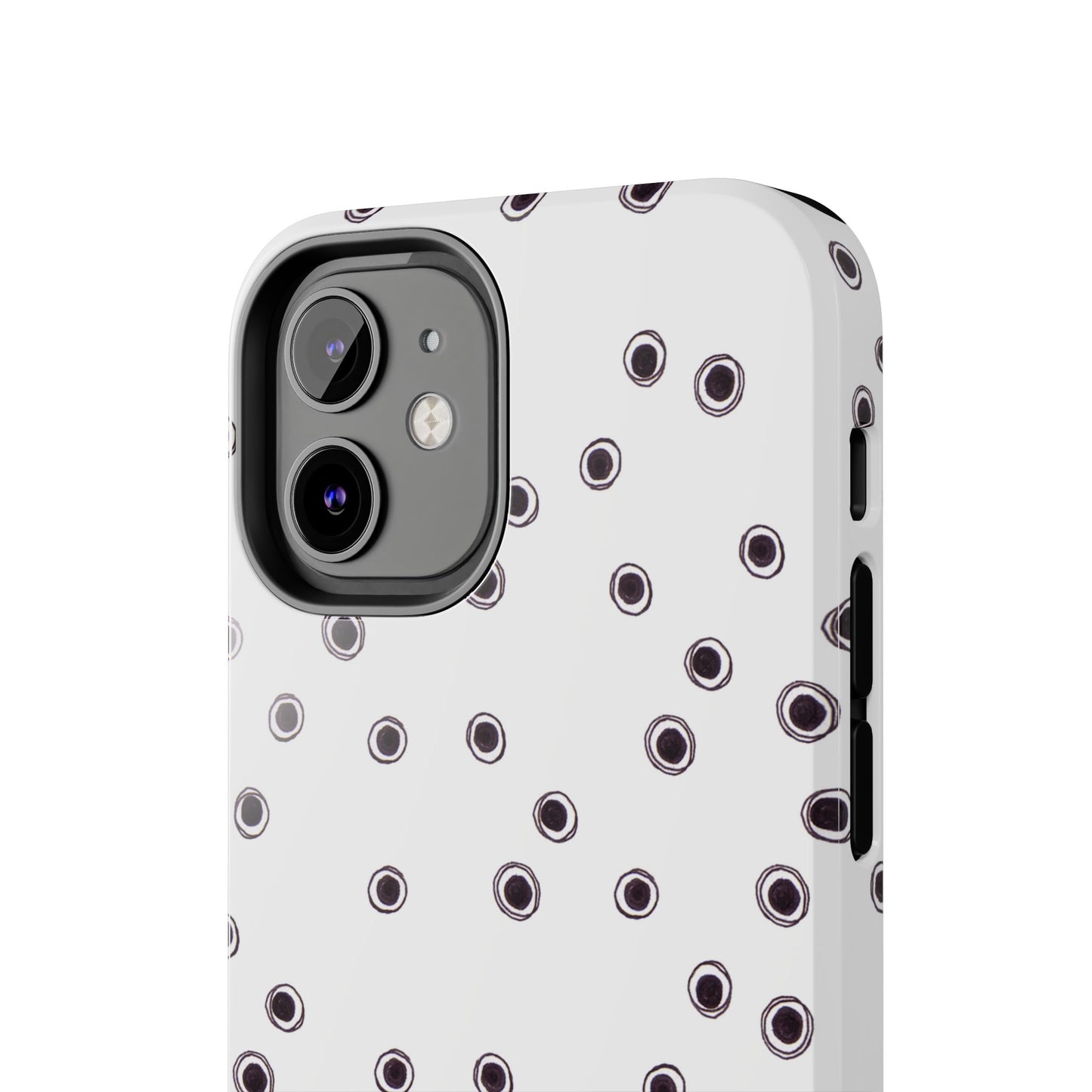 Halo Dots White Phone Case
