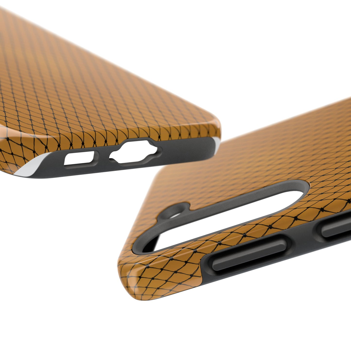Fishnet Gold Phone Case