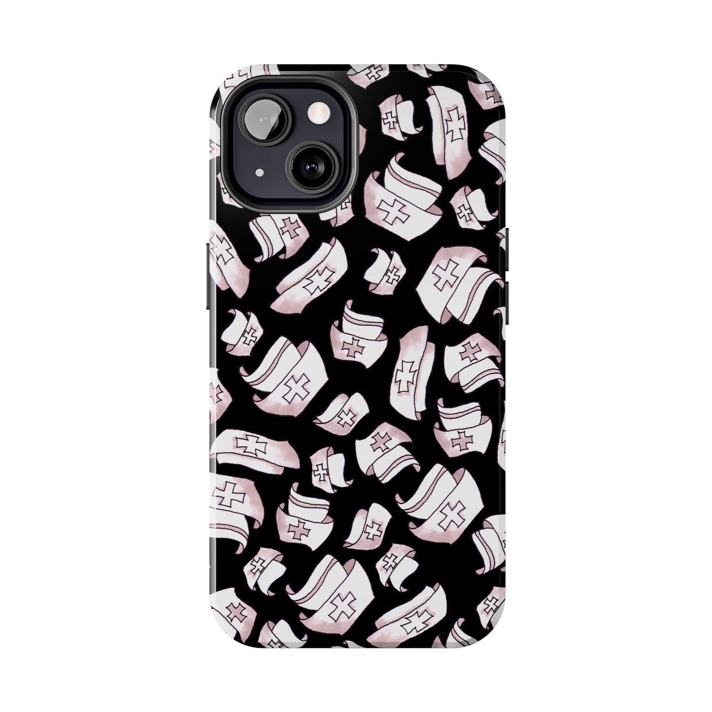 Happy Hats Black Phone Case