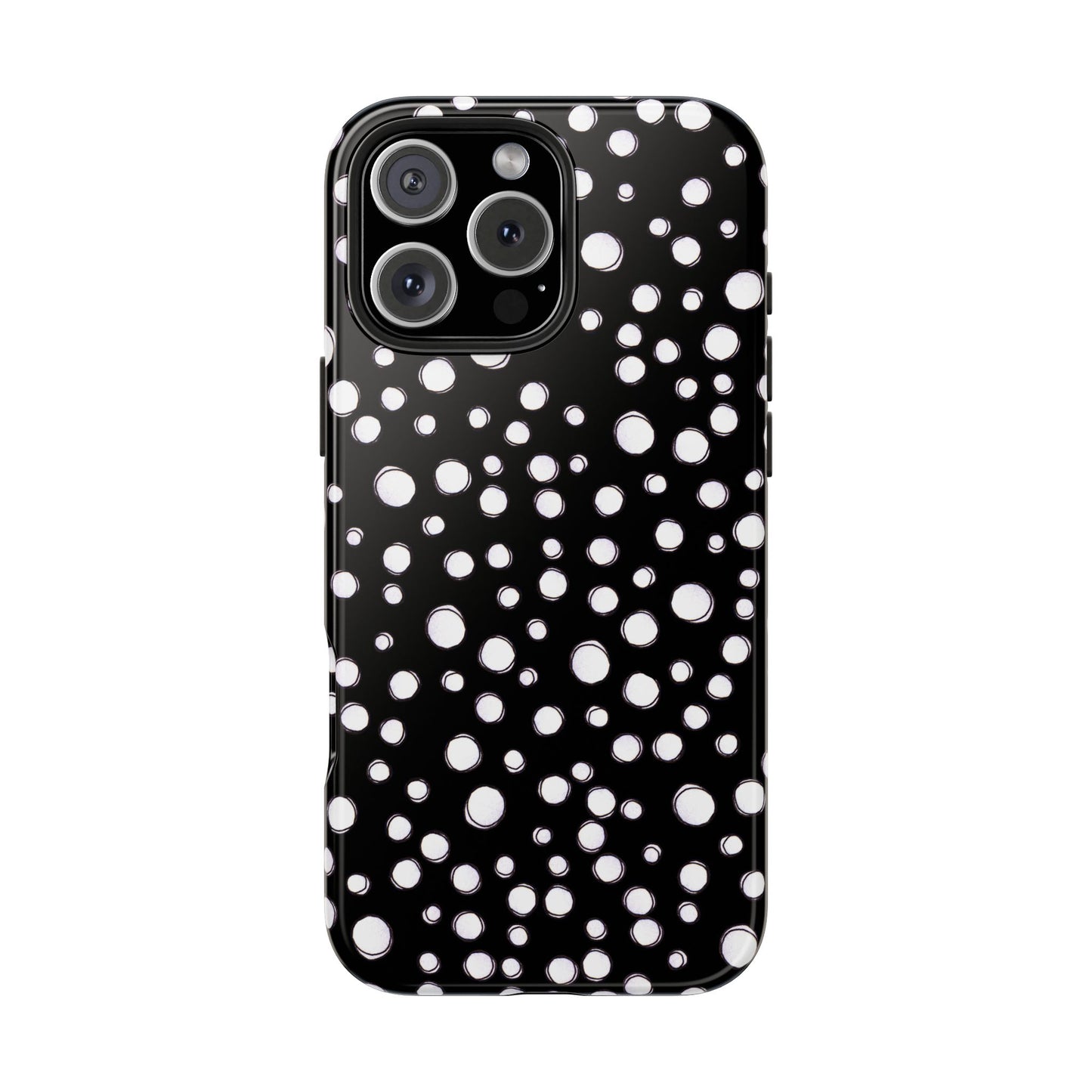 Pot Dots Black Phone Case