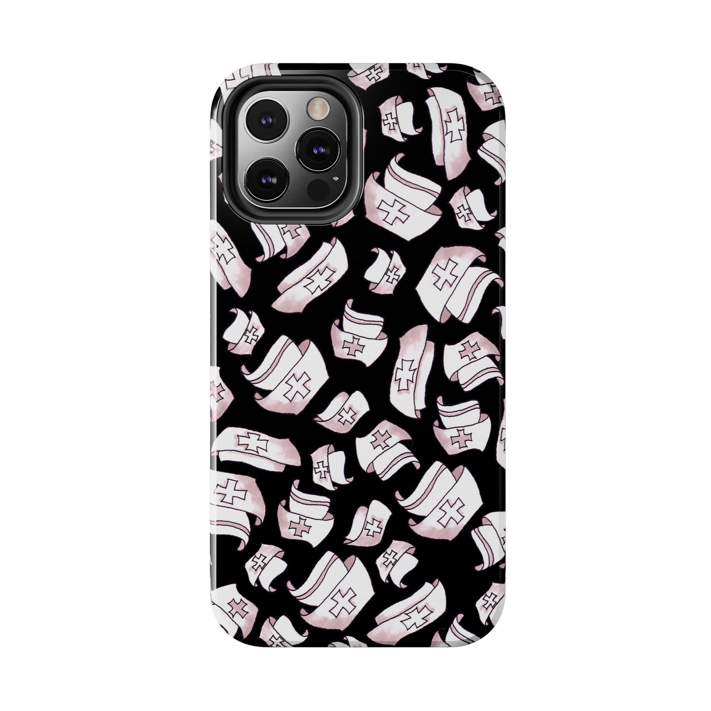 Happy Hats Black Phone Case