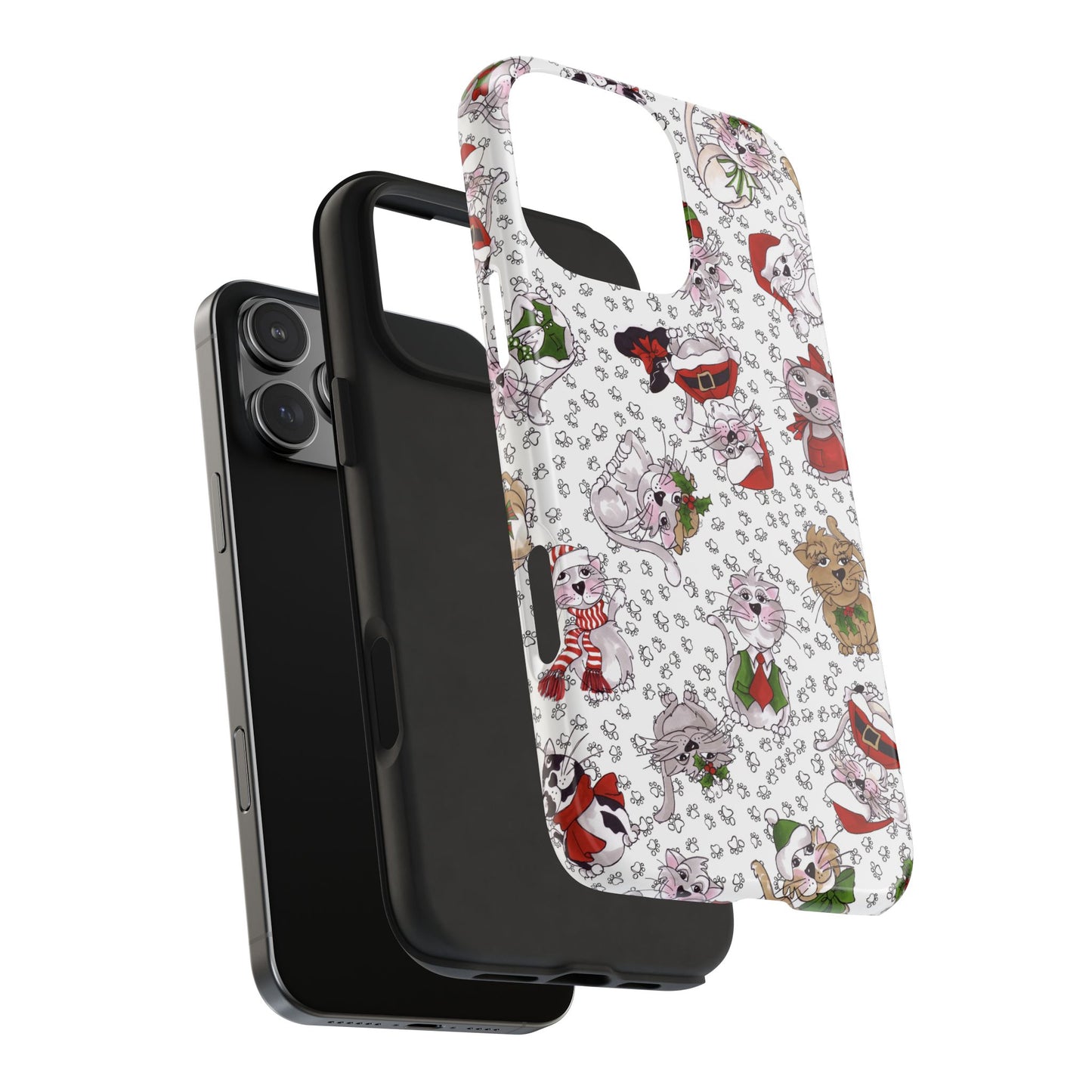 Kitty Blizzard White Phone Case