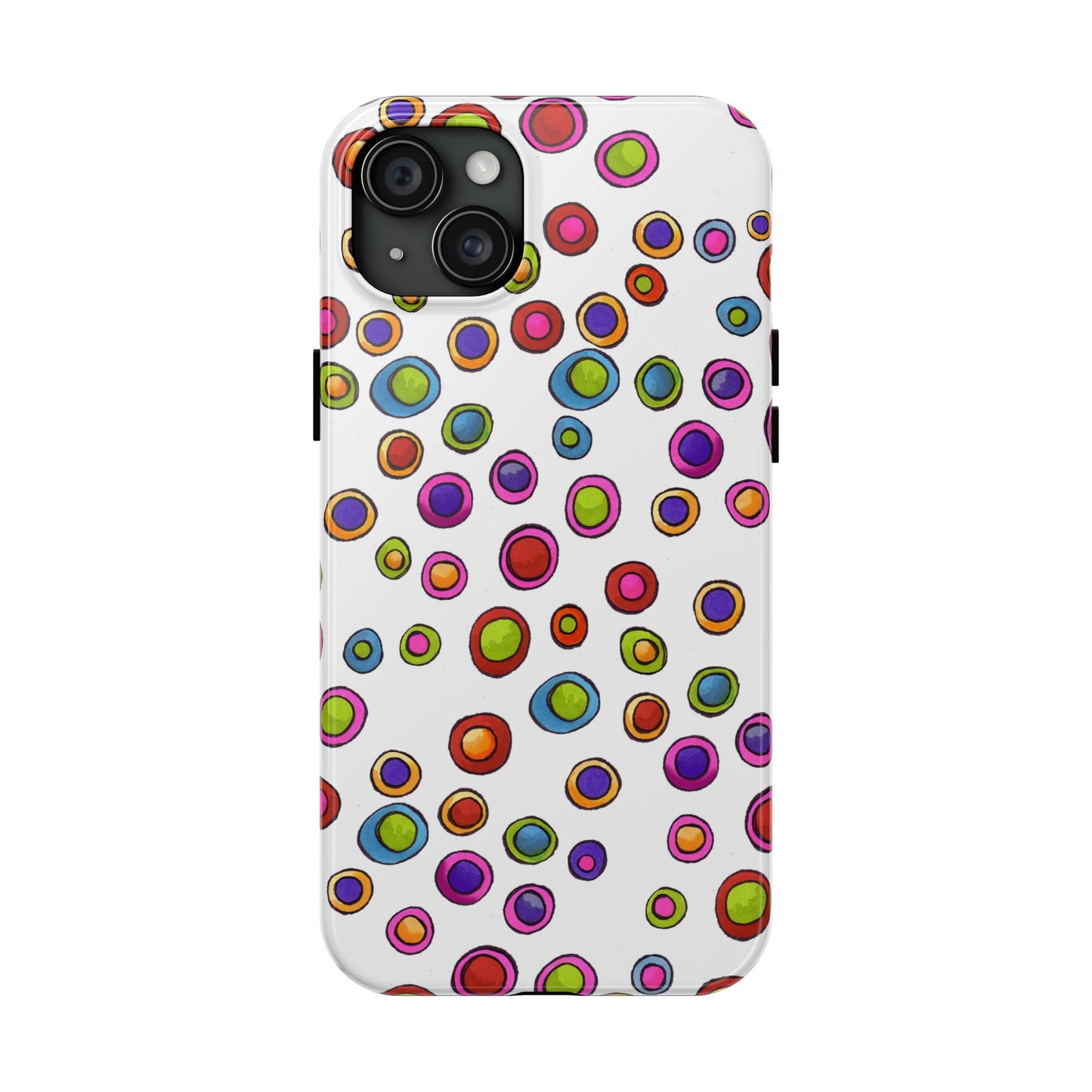 Dopey Dots White Phone Case