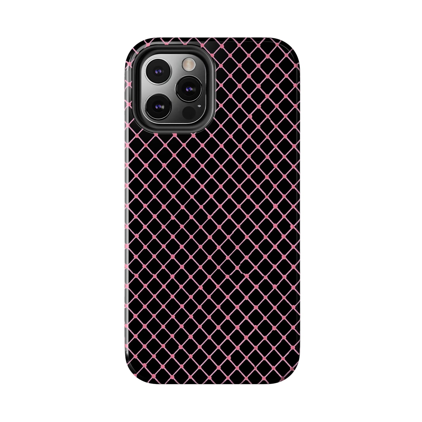 Cyclone Fence Black / Pink Phone Case
