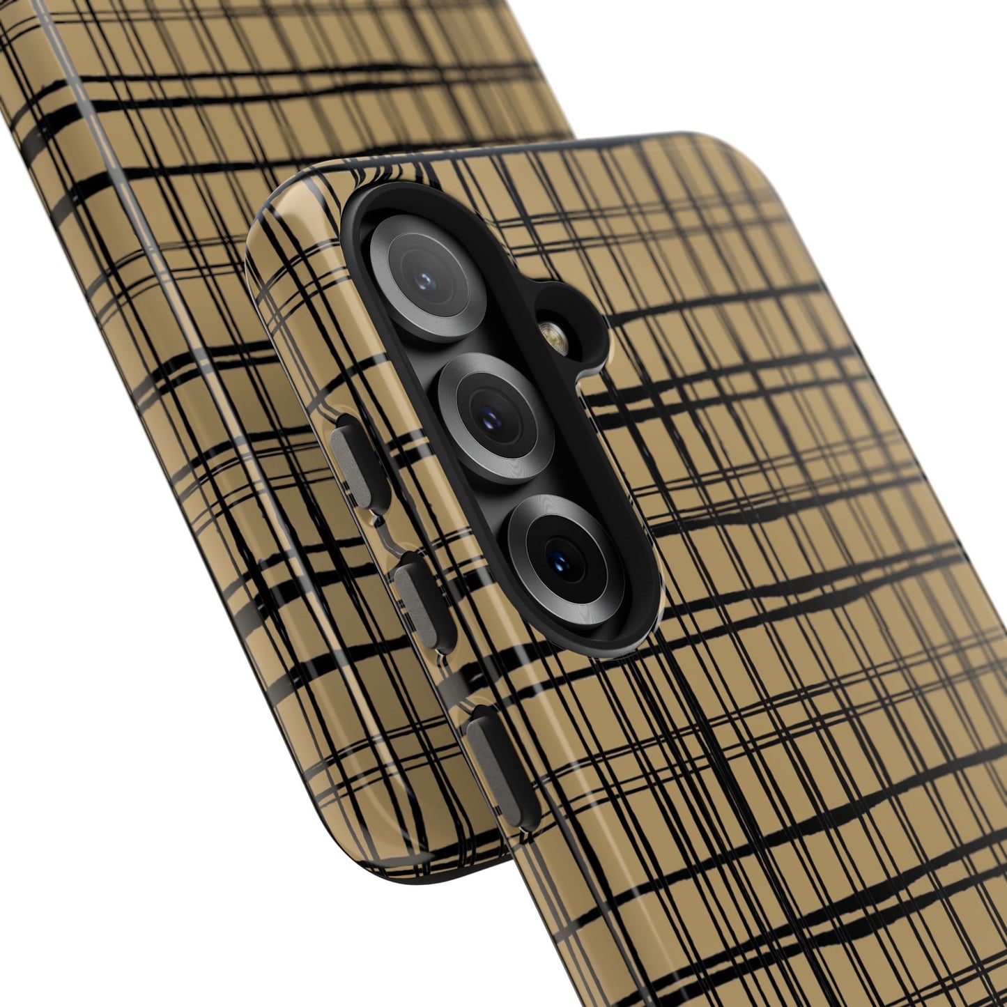 Doggie Fence Tan Phone Case