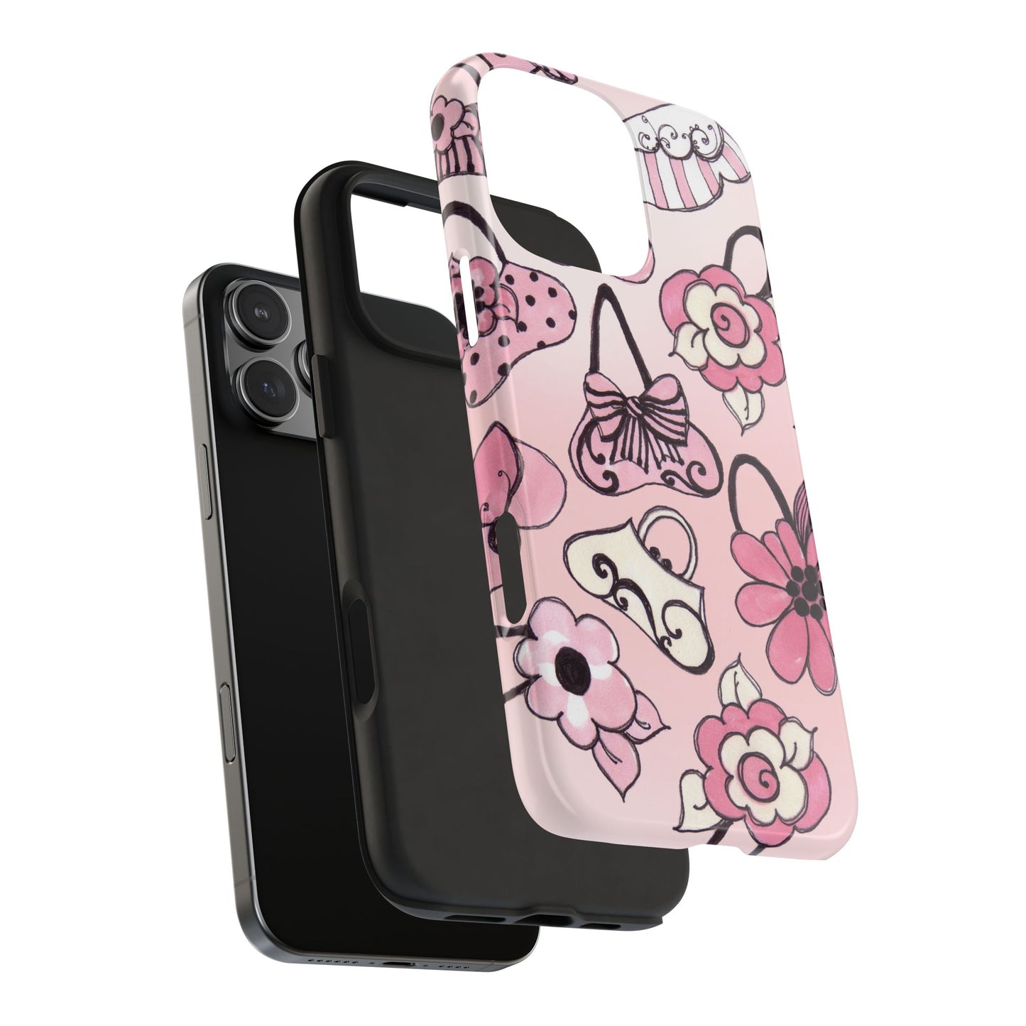 Cat Bags Pink Phone Case