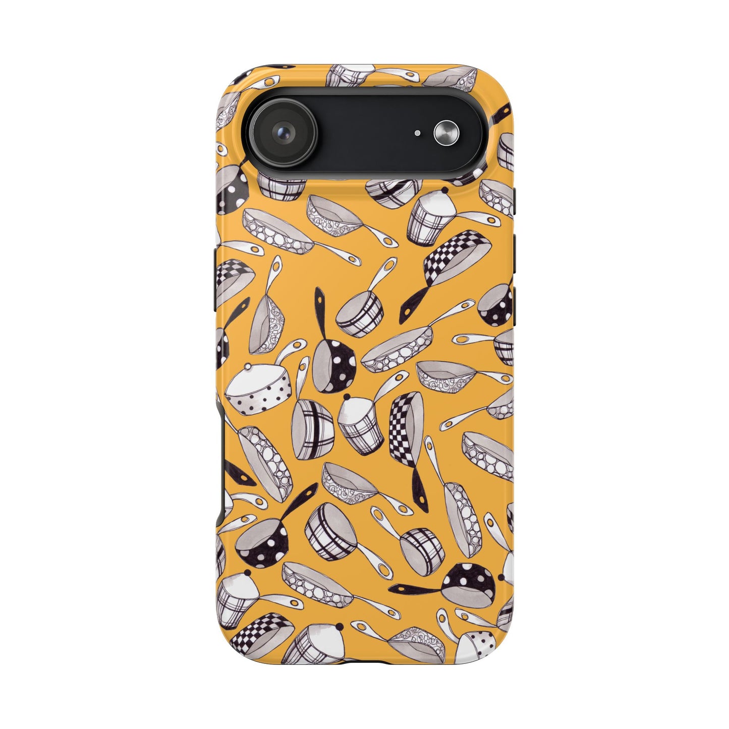 Pots & Pans Flyin' Yellow Phone Case