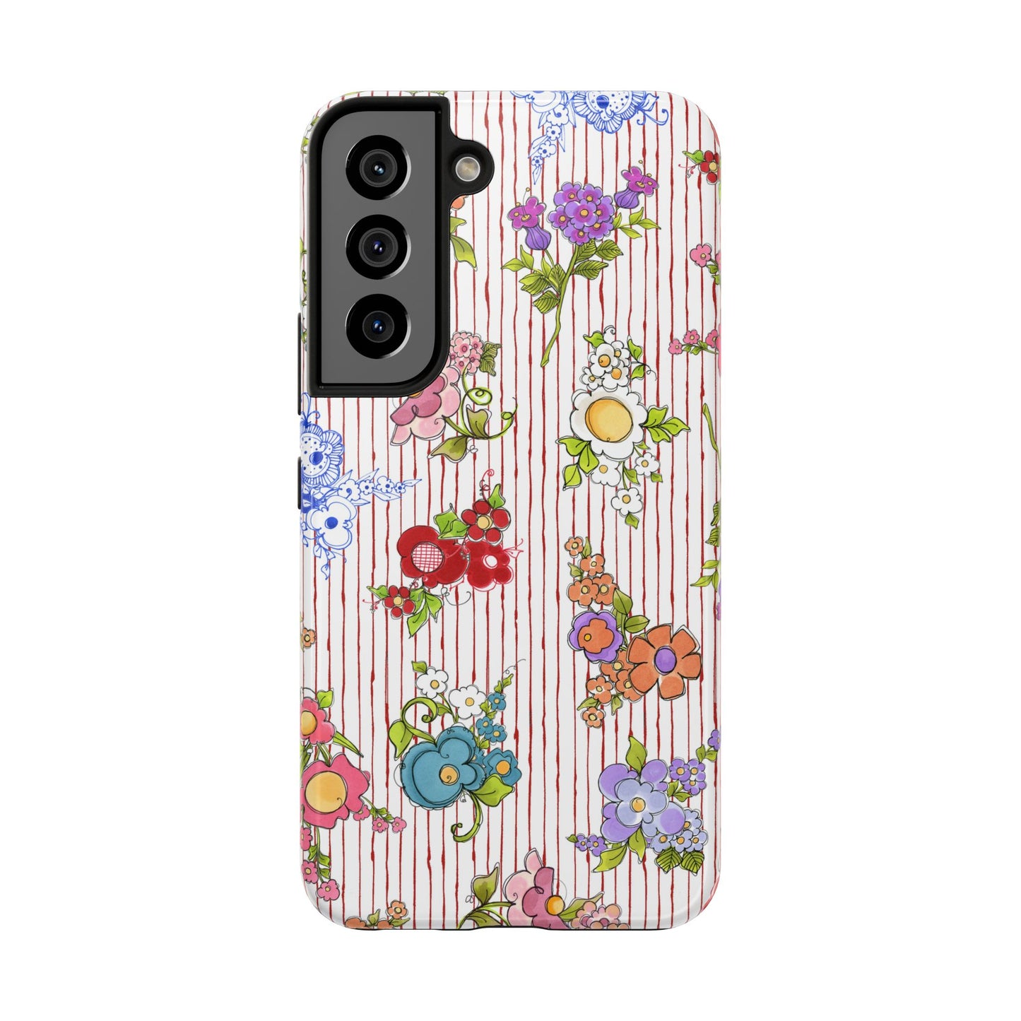 Mixed Bouquets Red / White Phone Case