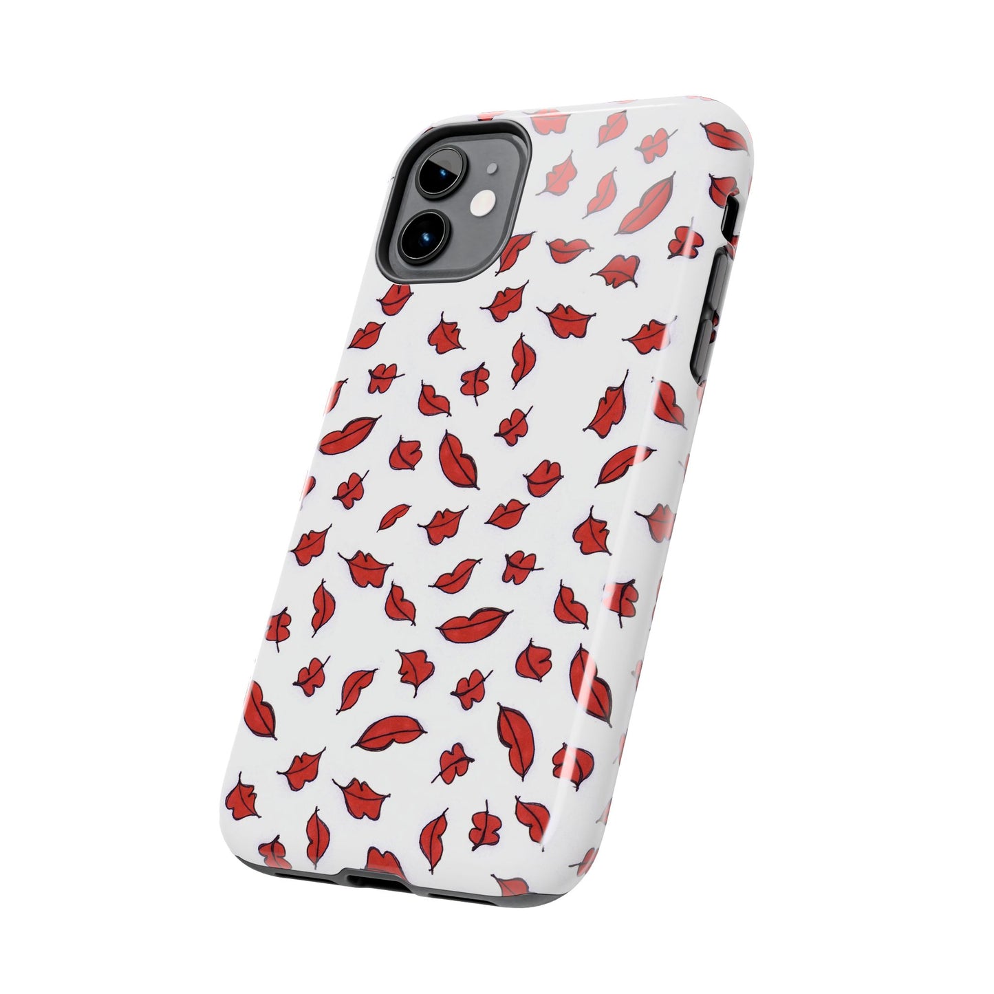 Autumn Lips White Phone Case