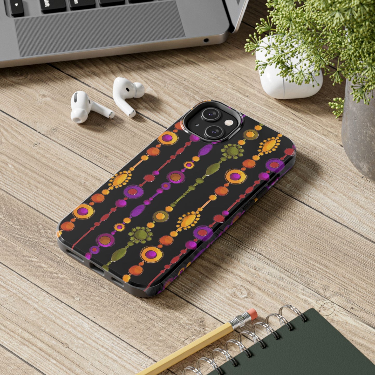 Spice Beaded Curtain Phone Case