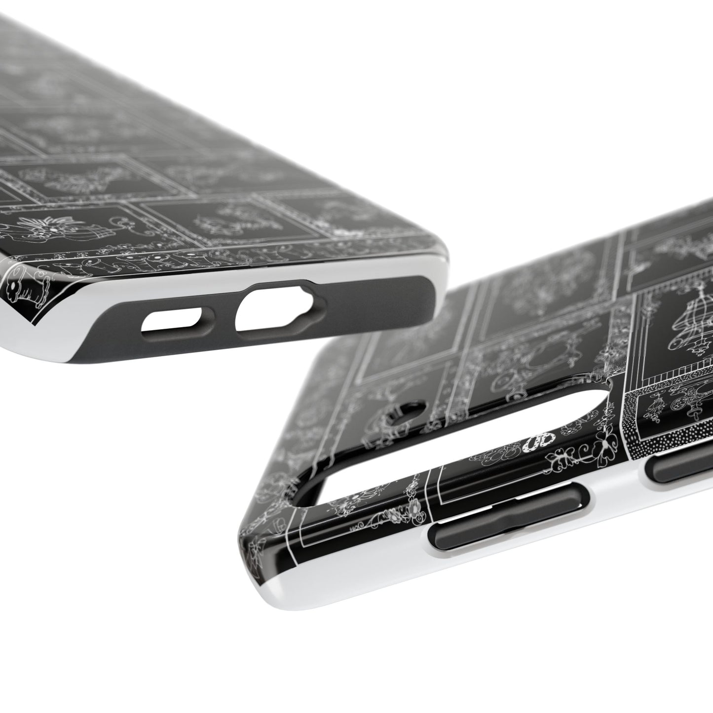 Sew Fancy Black Phone Case