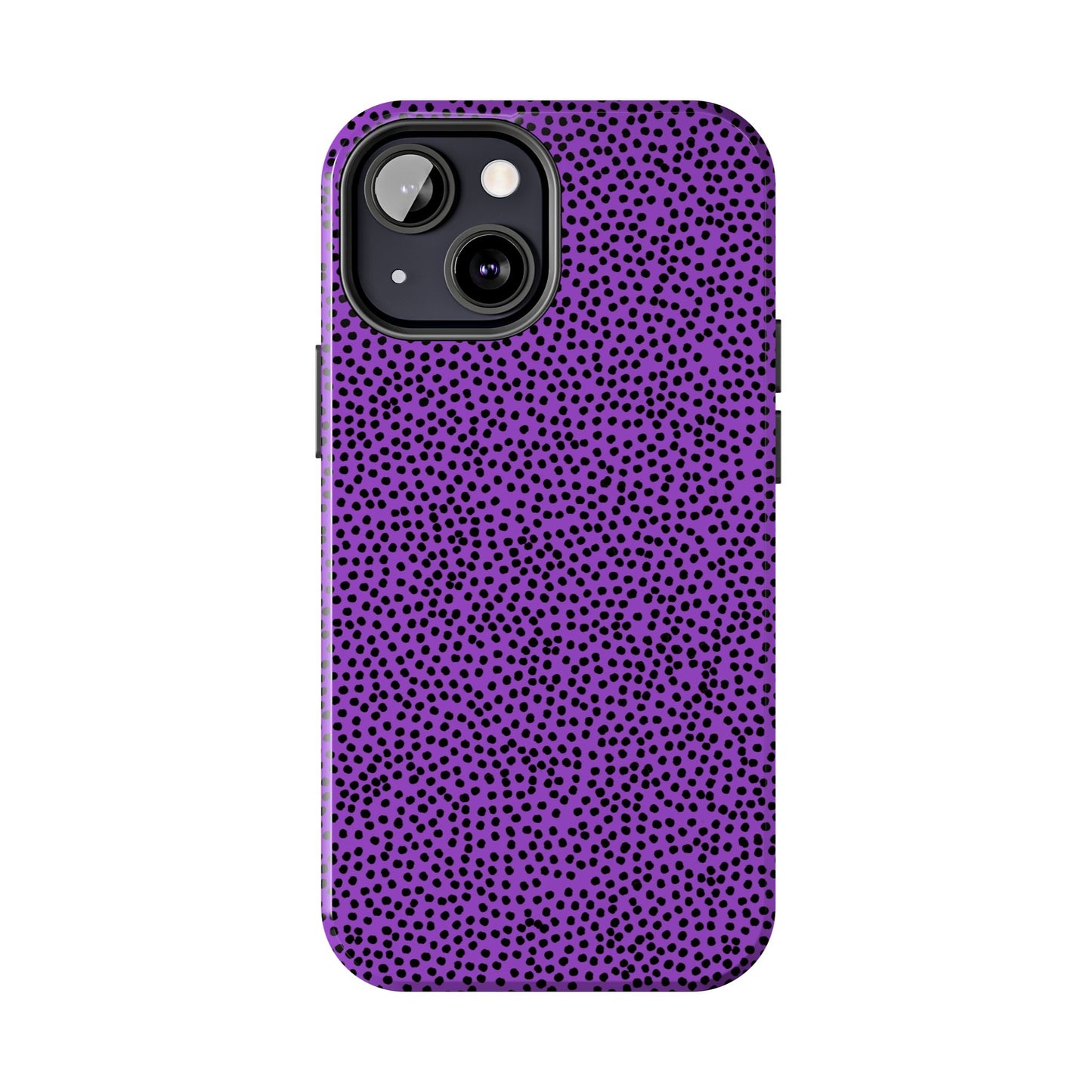 Gypsy Dots Purple / Black Phone Case