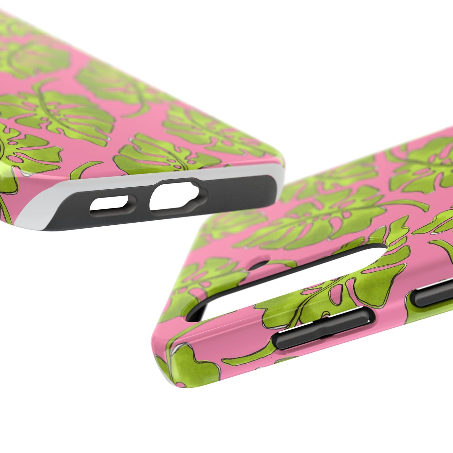 Big Leaf Pink Phone Case