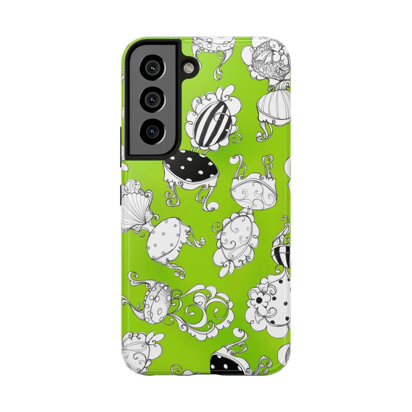 Bistro Chairs Lime Phone Case