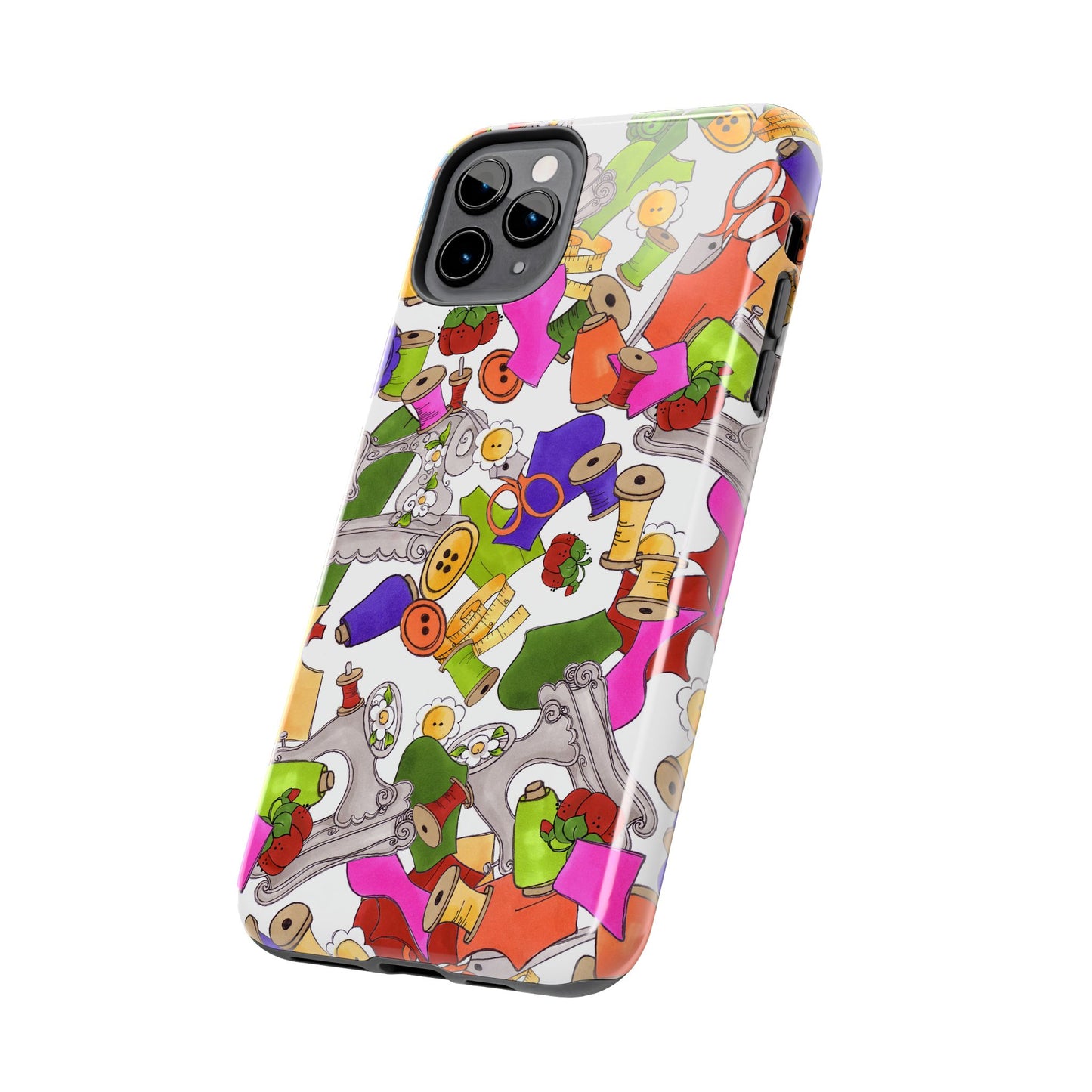 Kaleidasew White Phone Case