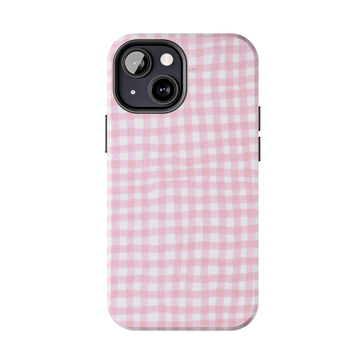 Wonky Chipper Check Pink Phone Case