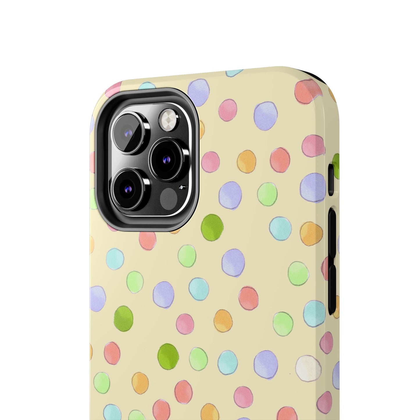 Happy Dots Yellow Phone Case