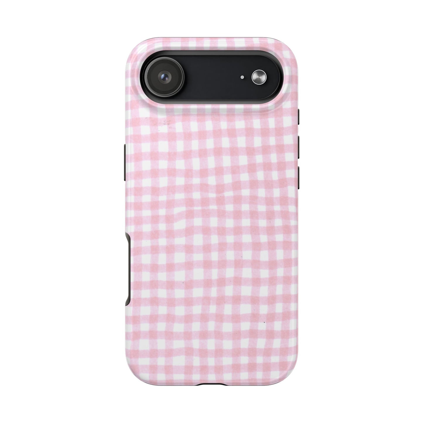 Wonky Chipper Check Pink Phone Case