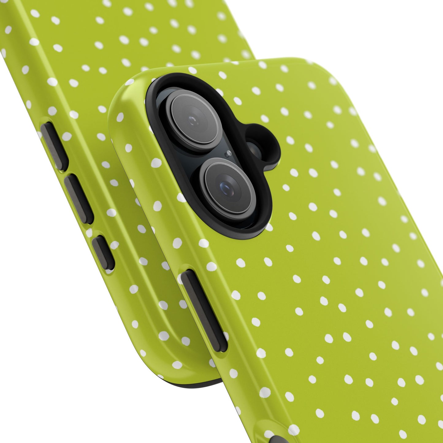 Dinky Dots Green / White Phone Case