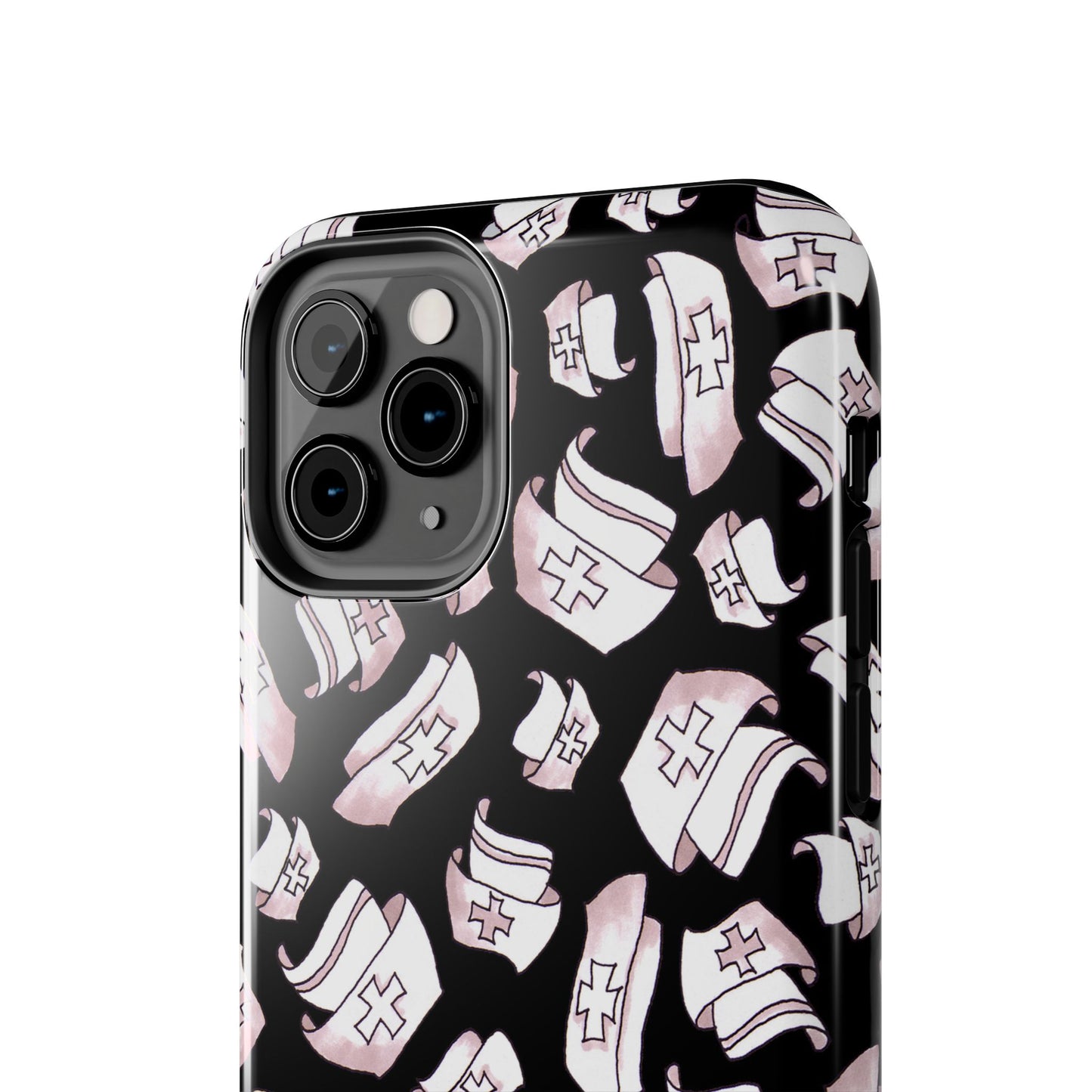 Happy Hats Black Phone Case