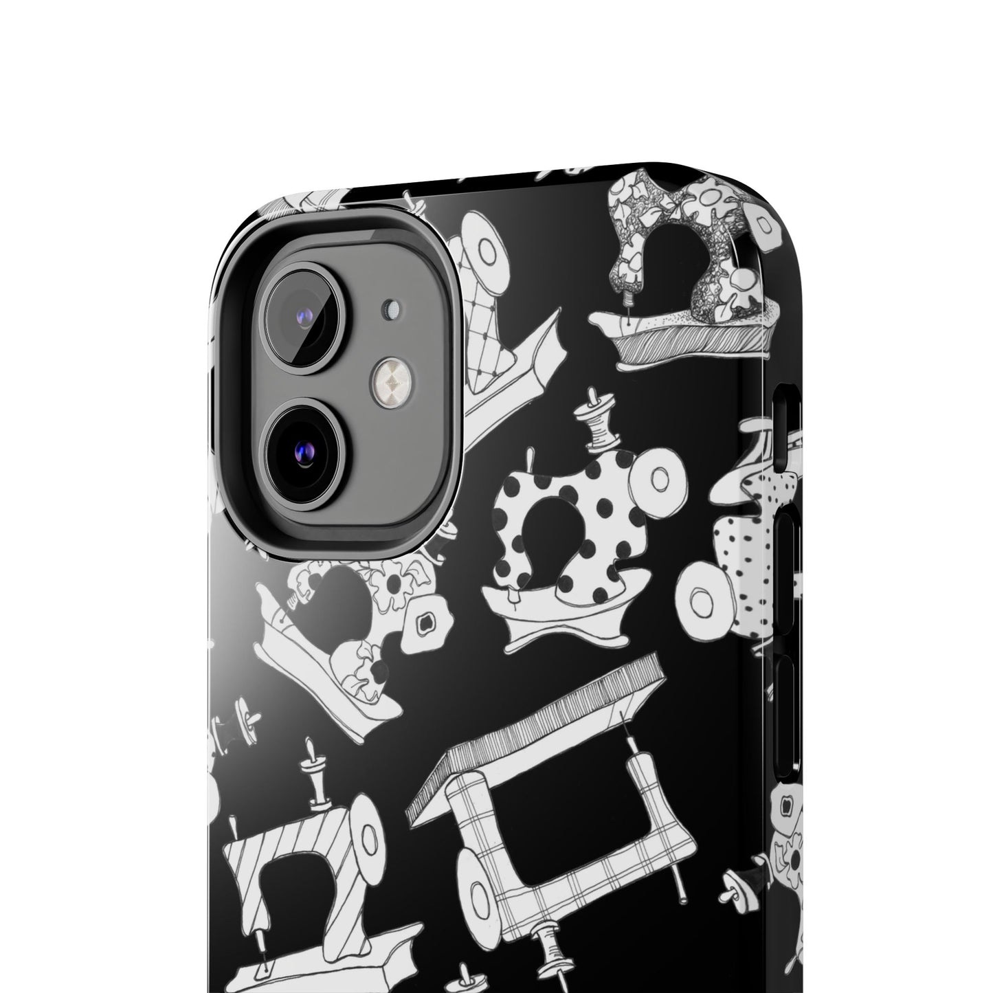 Sew Essential Black Phone Case