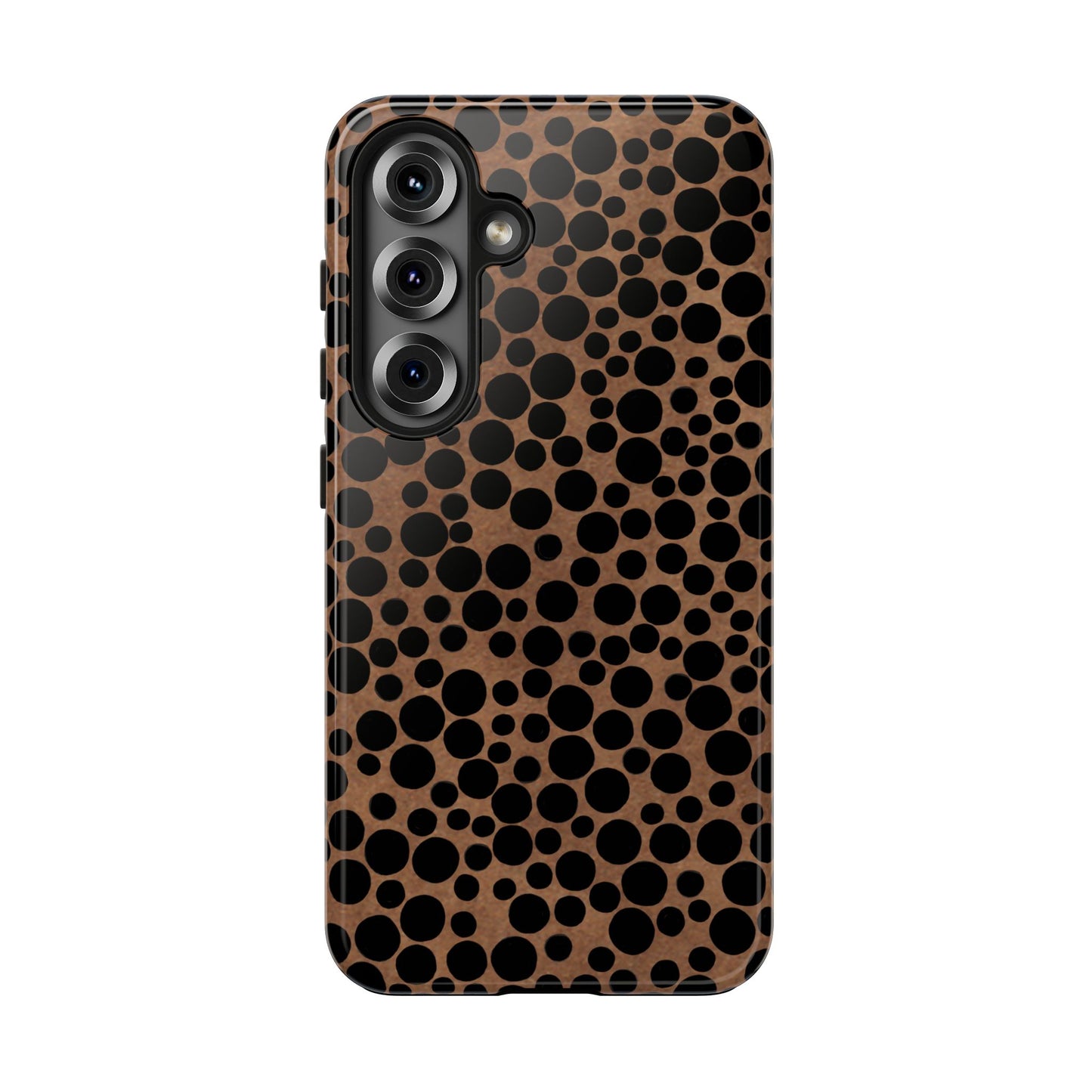 Felt Dots Caramel Phone Case