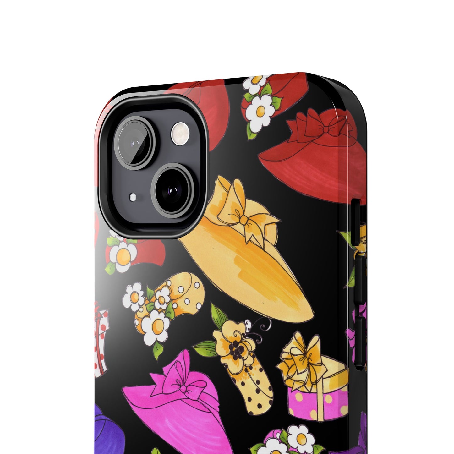 Accessories Tossed Black Phone Case