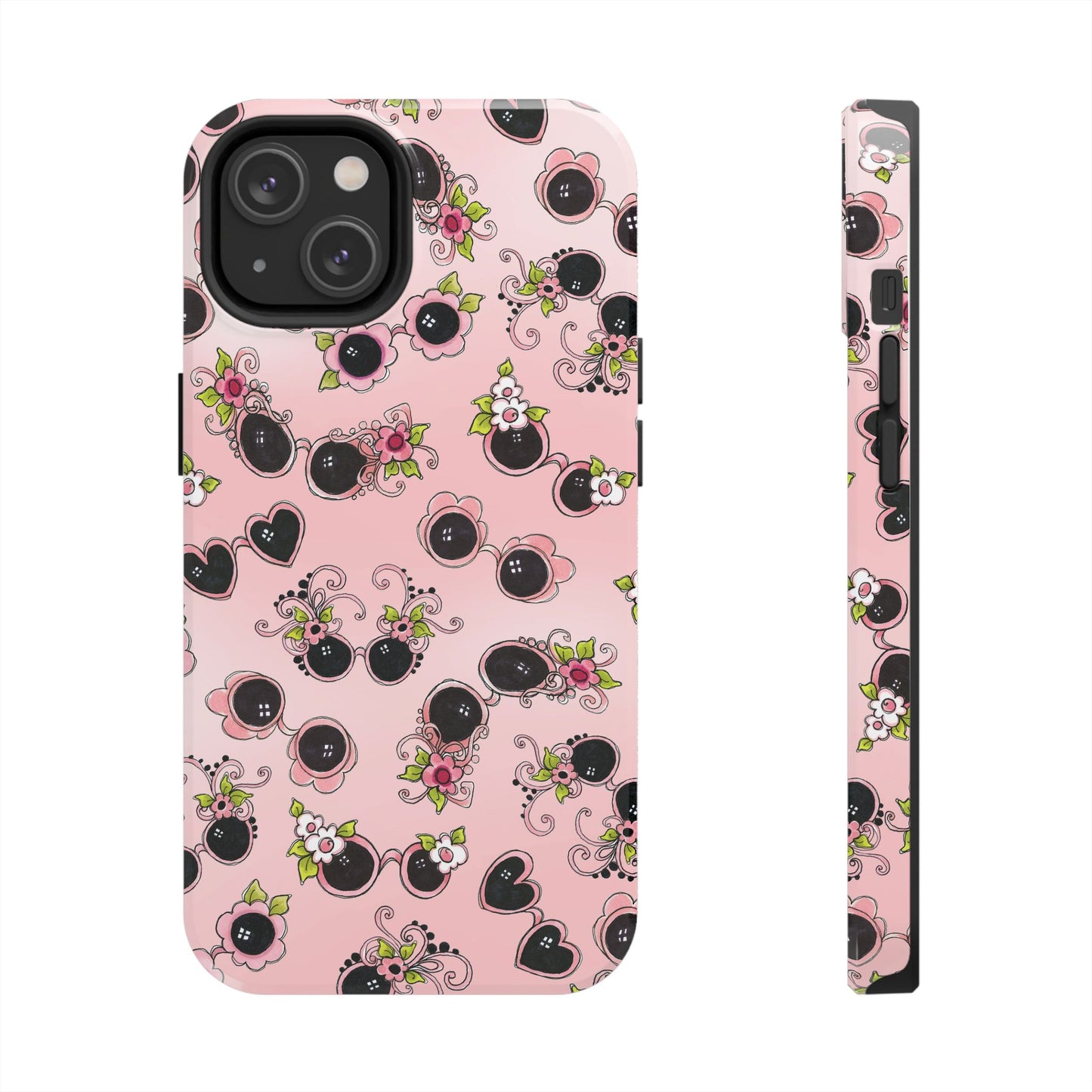 Tossed Shades Pink Phone Case