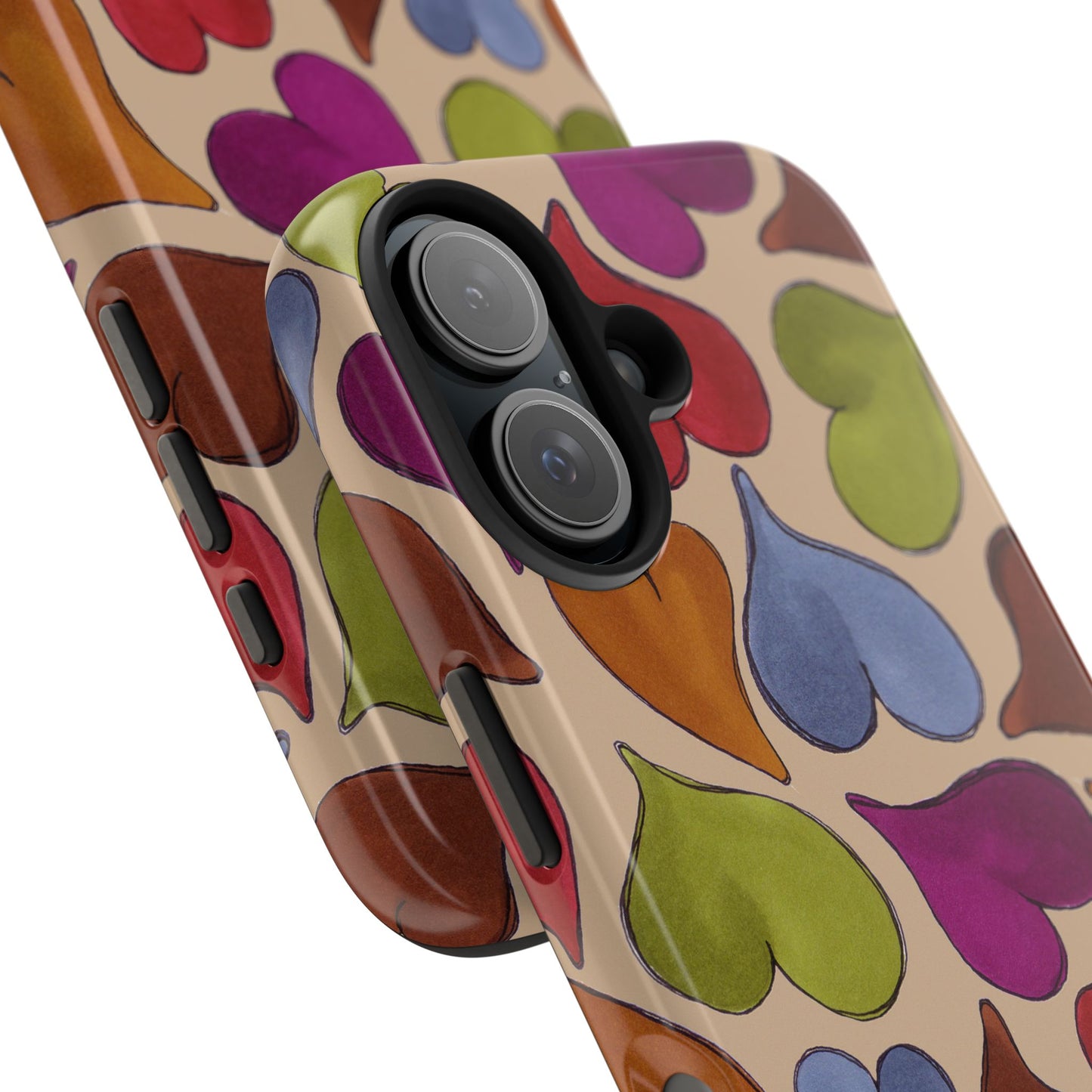 Big Hearted Khaki Phone Case