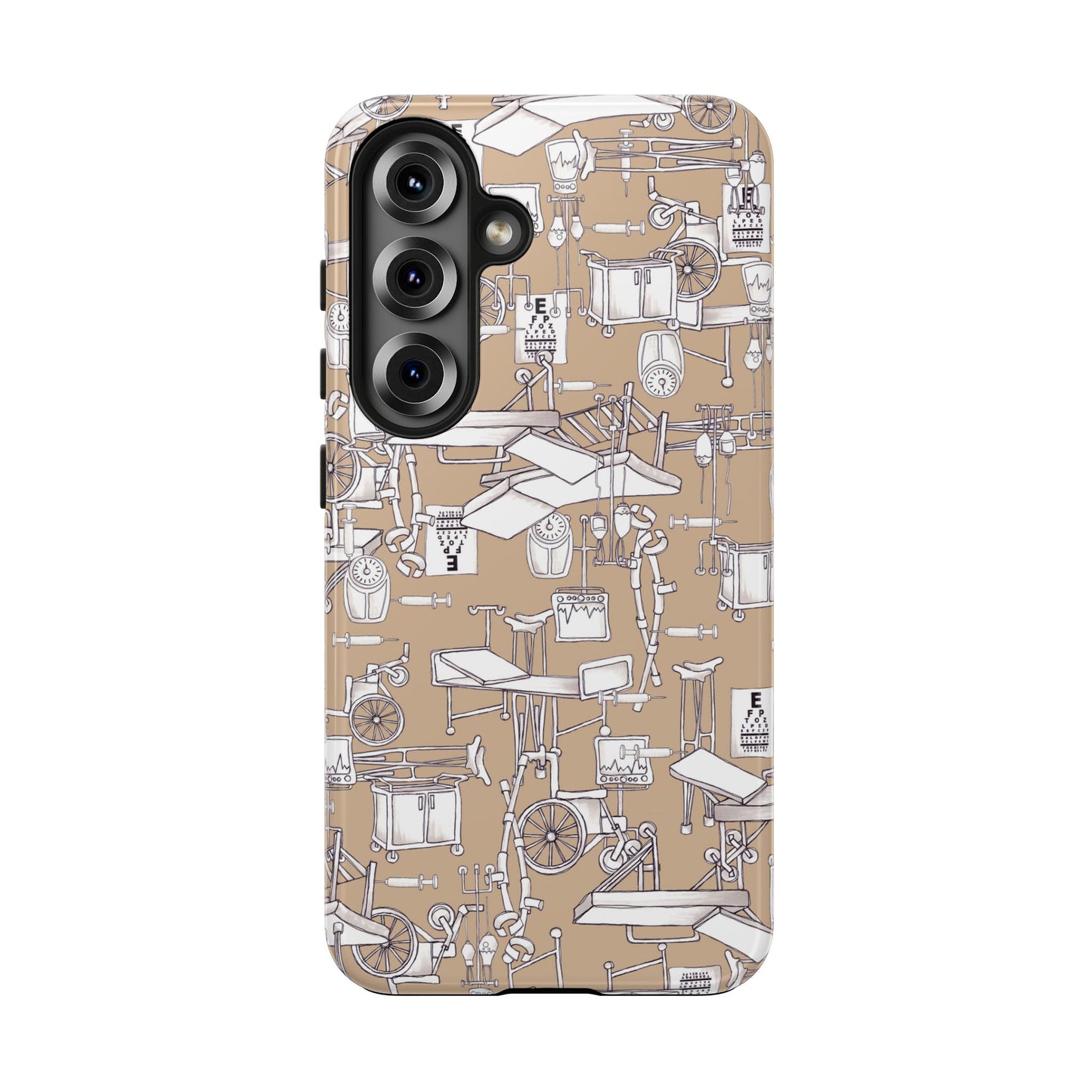 Essentials Khaki / White Phone Case