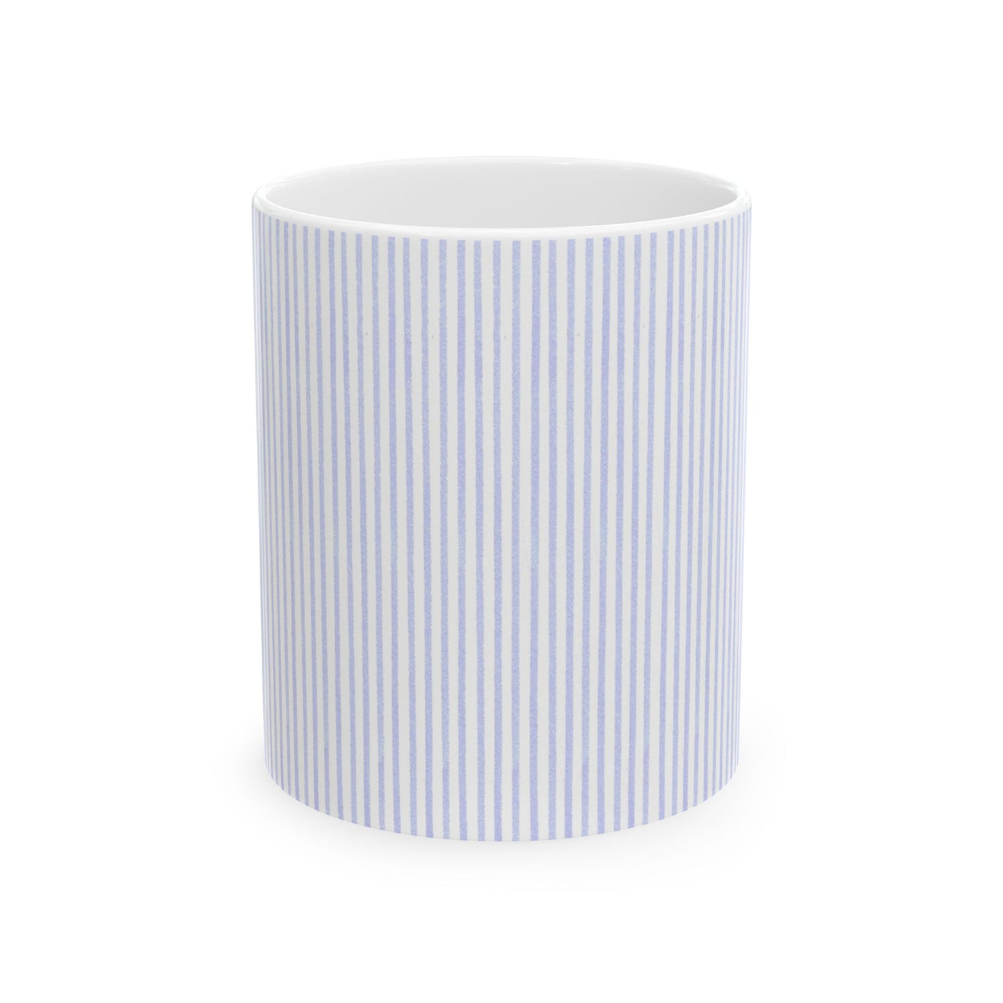 Light Blue Stripe Cup