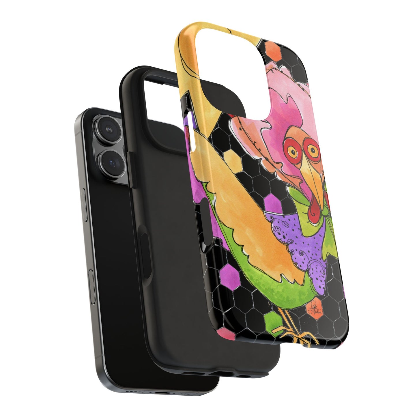 Chicken of Color Phone Case