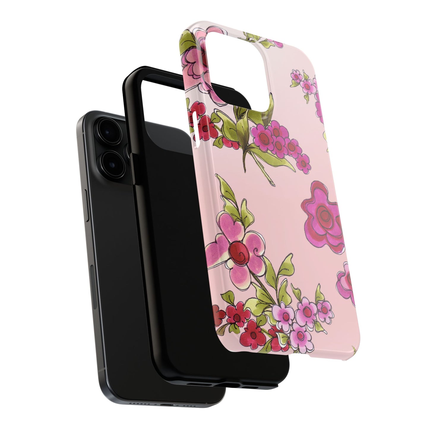 Jumbo Floral Pink Phone Case