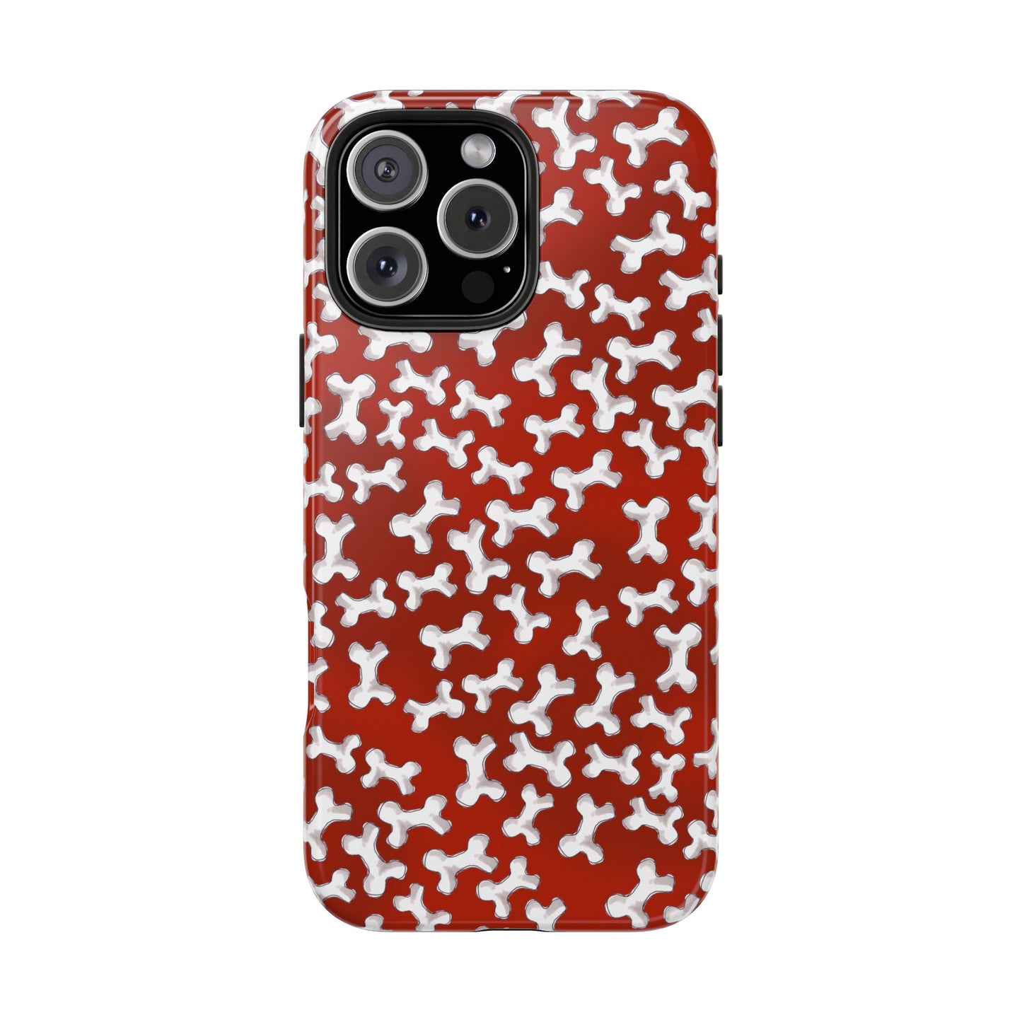 Bones a Lot Red Phone Case