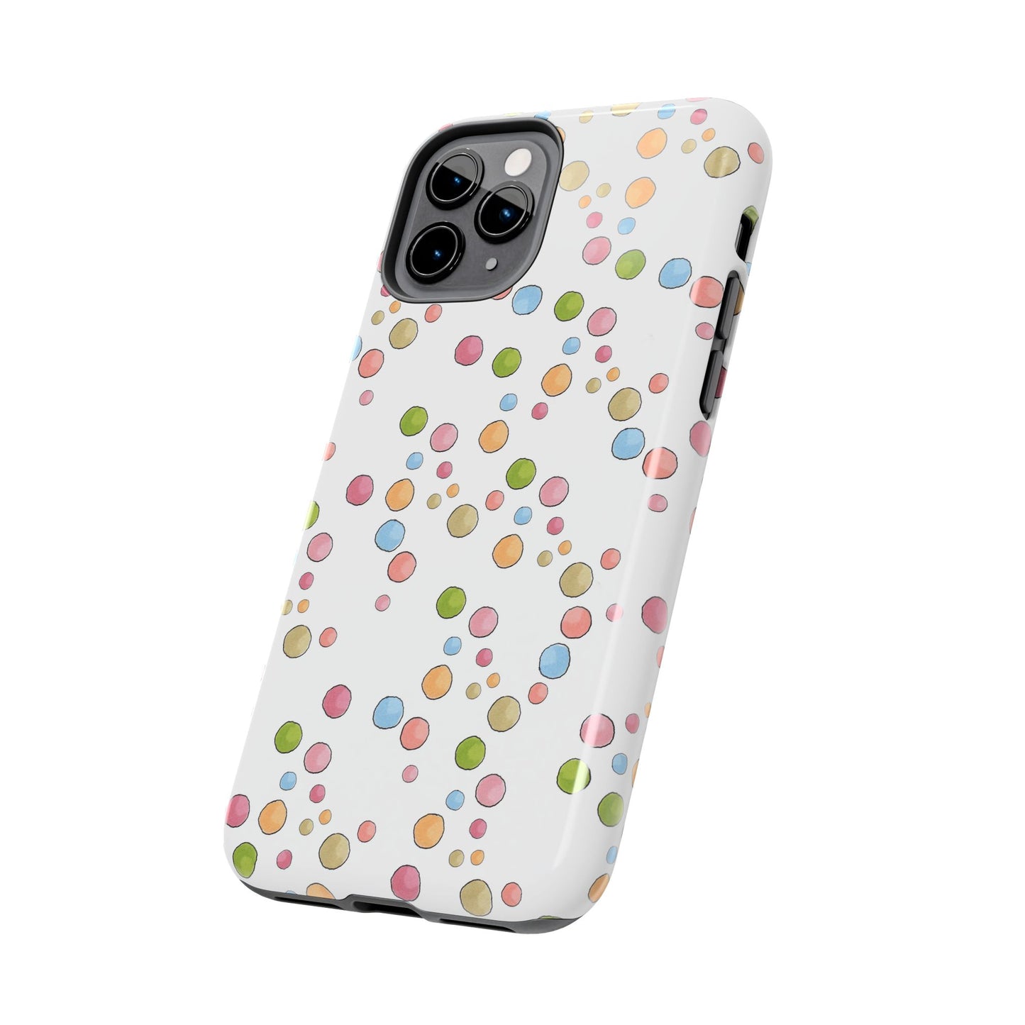 Clown Dots White Phone Case