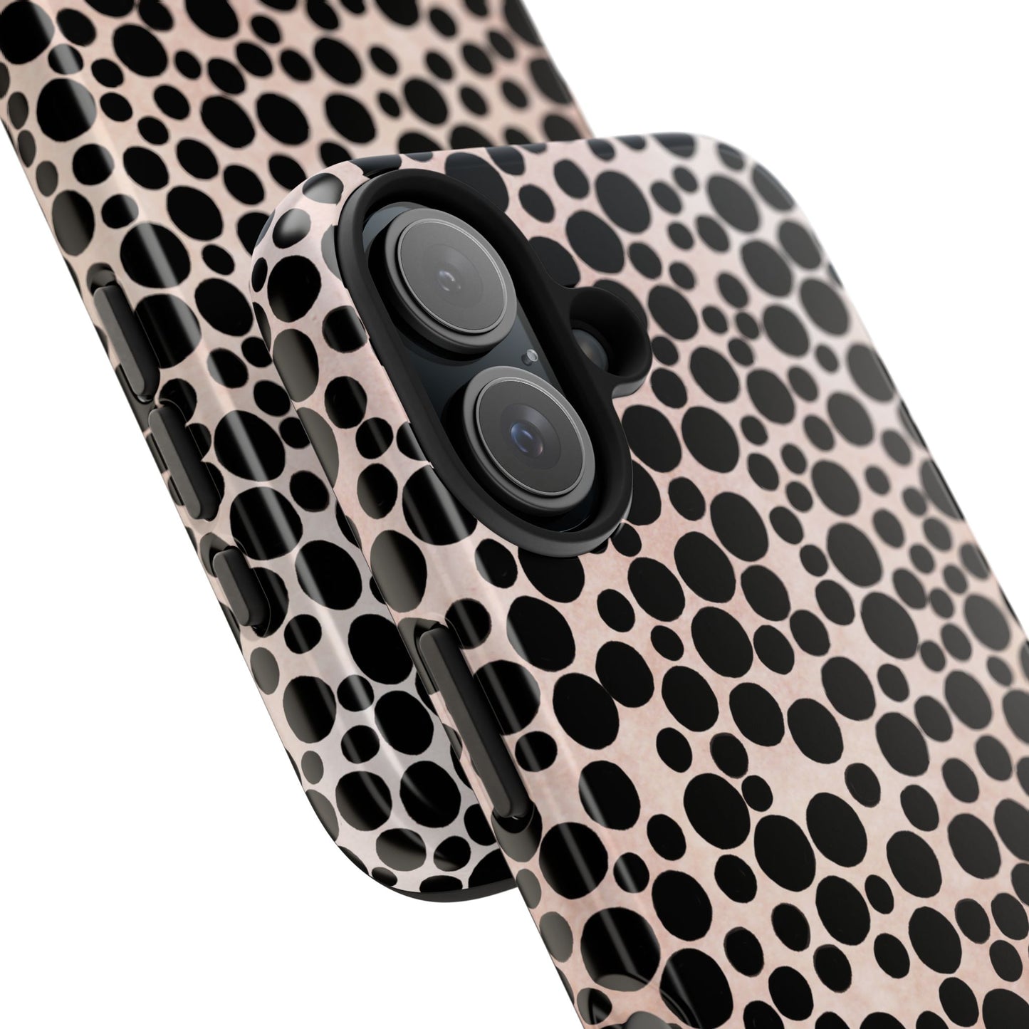 Felt Dots Pink Phone Case