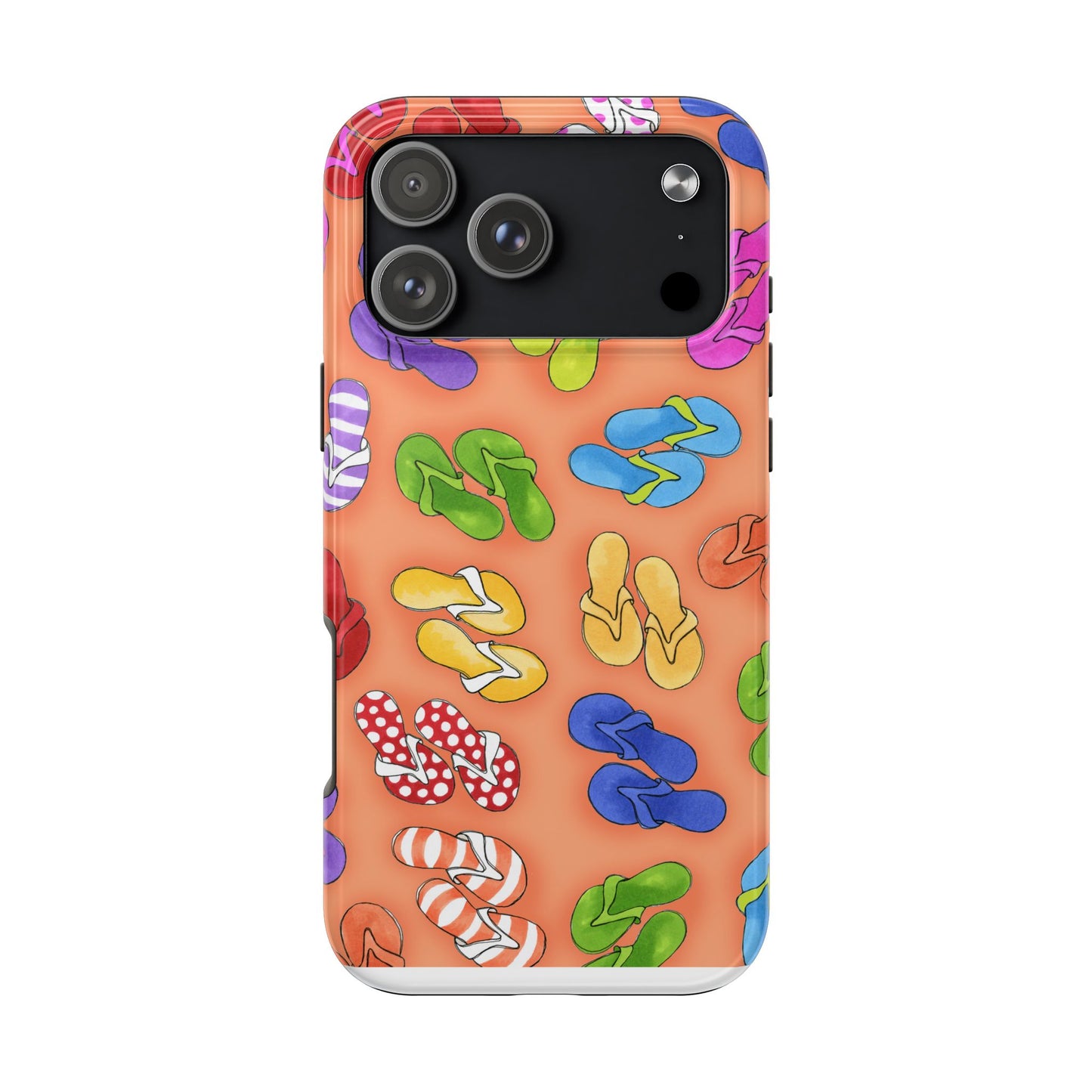 Fun Flops Orange Phone Case