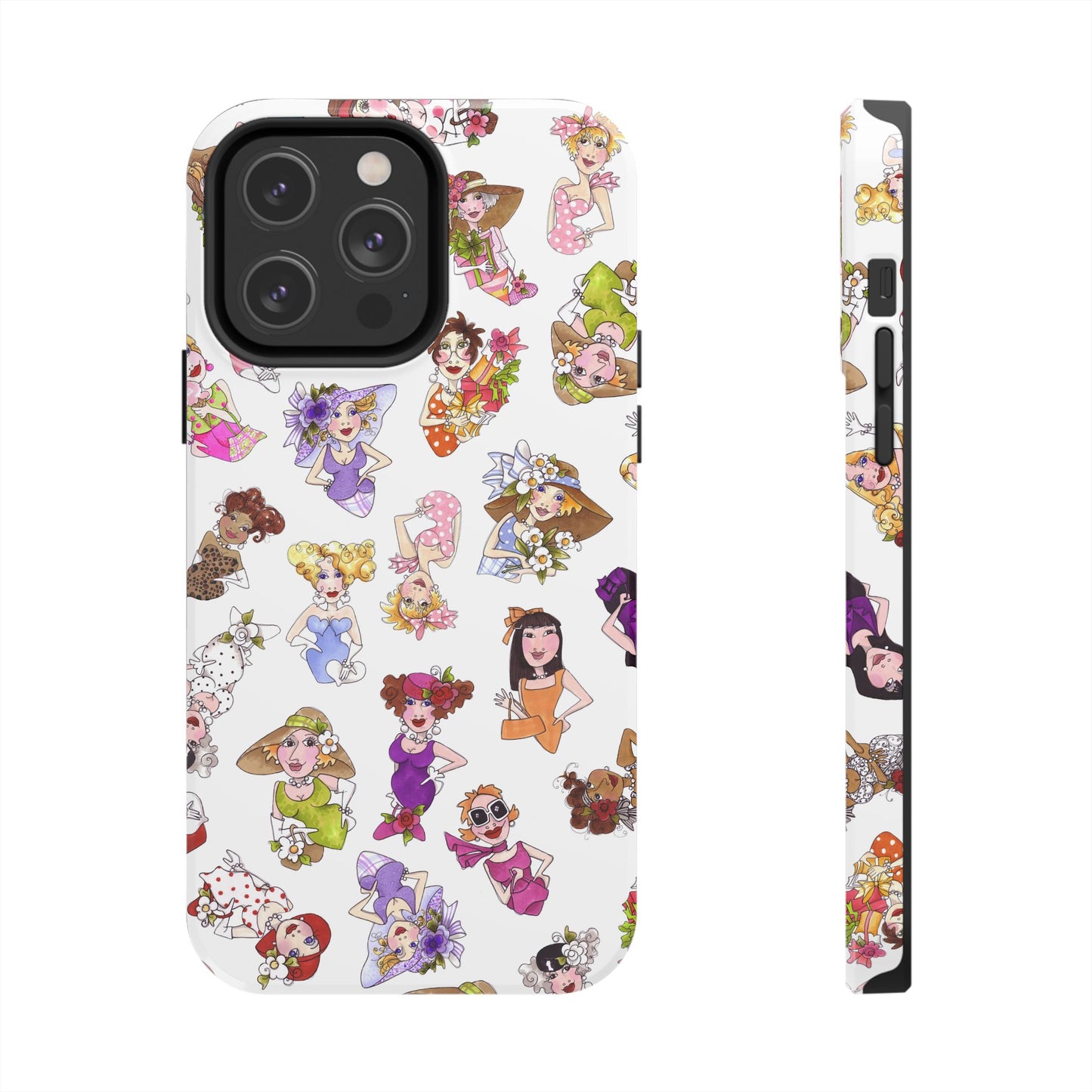 Fast Women Tossed White Phone Case