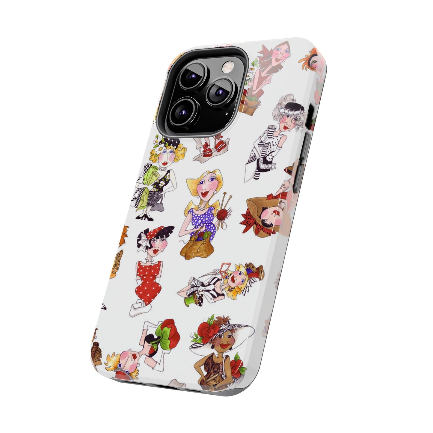 Creative Toss White Phone Case
