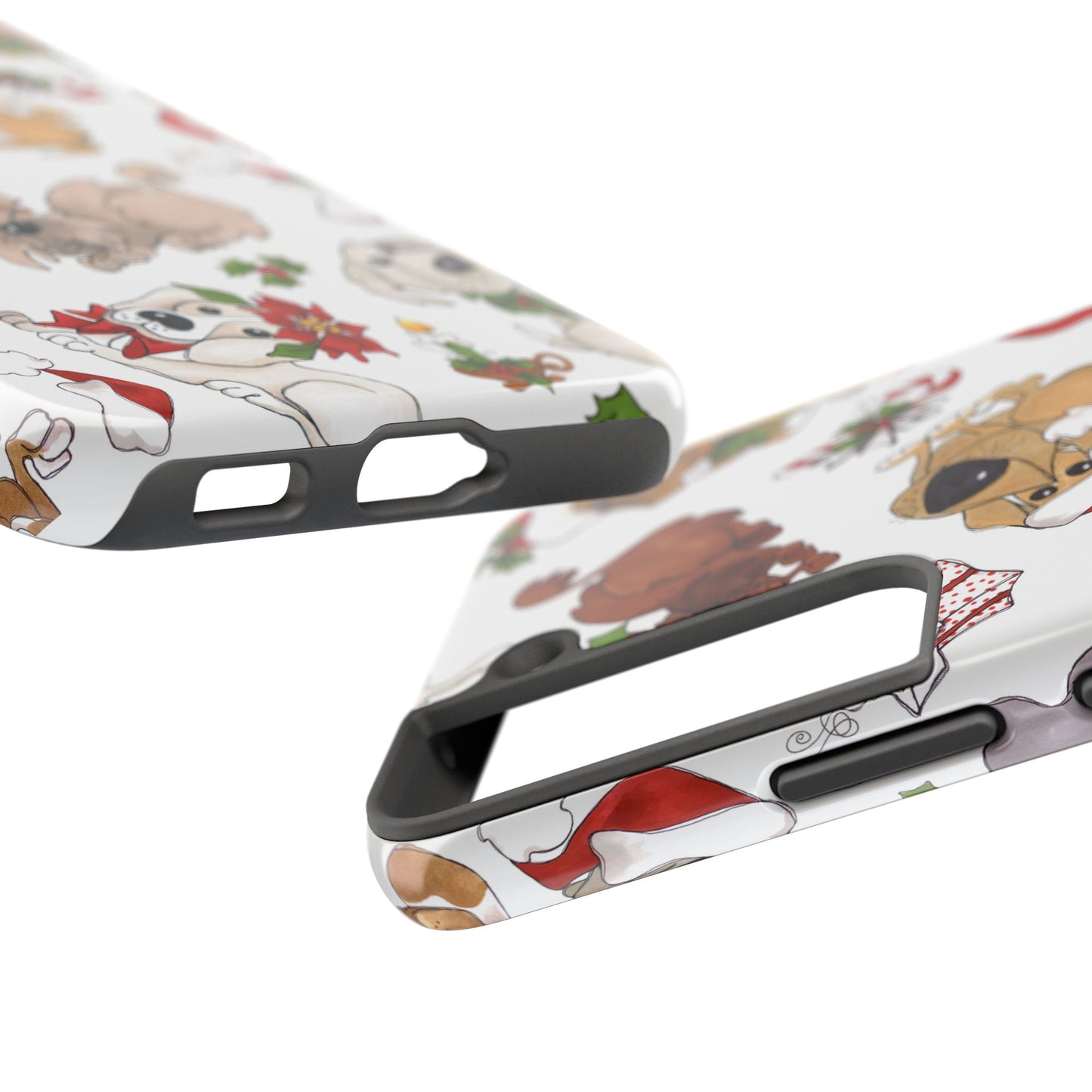 Doggie Toss White Phone Case