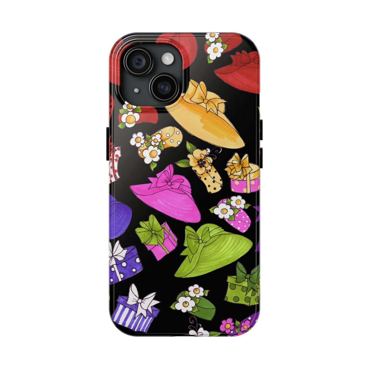 Accessories Tossed Black Phone Case