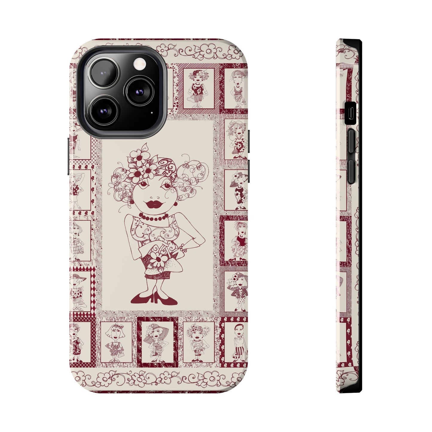 Redheads Portrait Phone Case