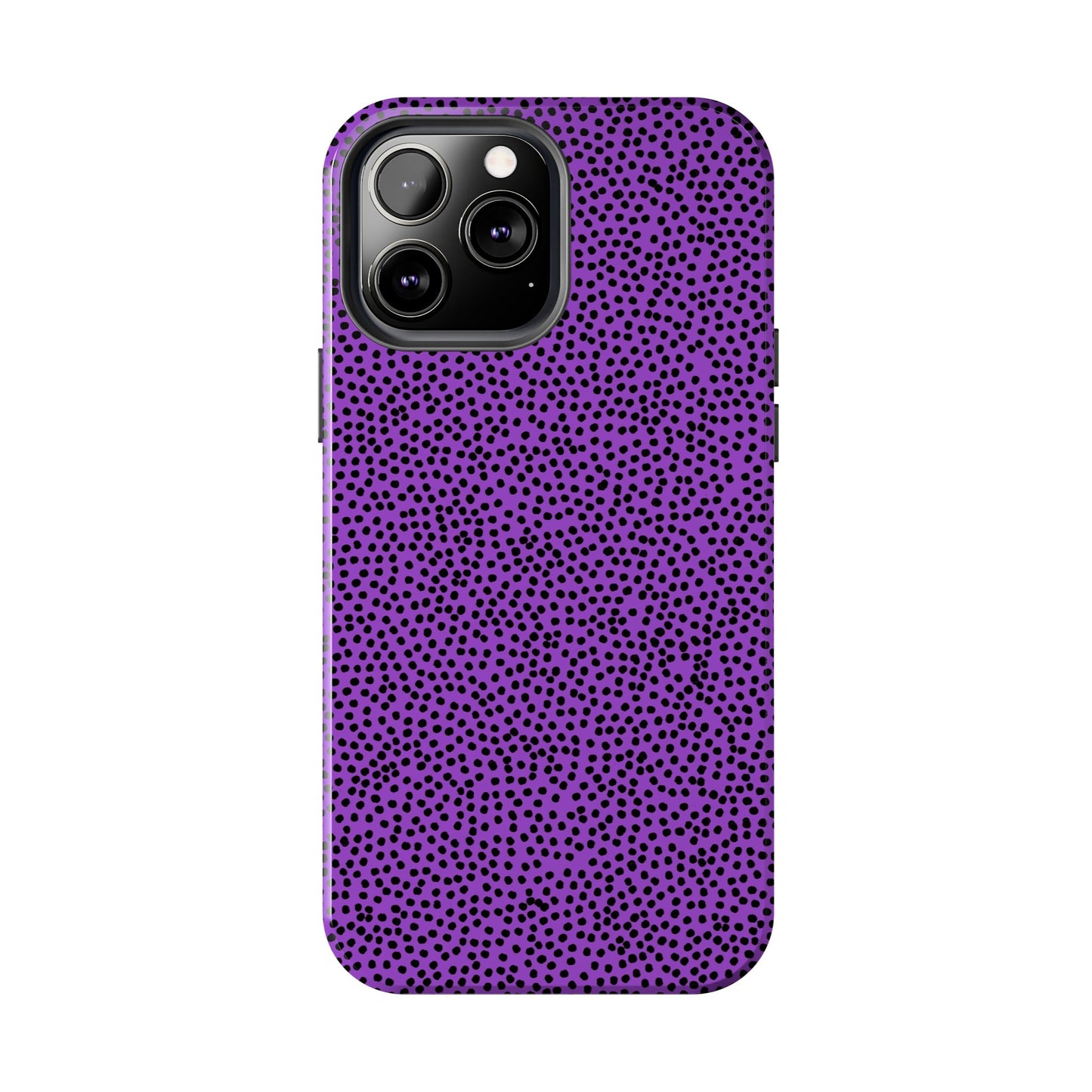 Gypsy Dots Purple / Black Phone Case