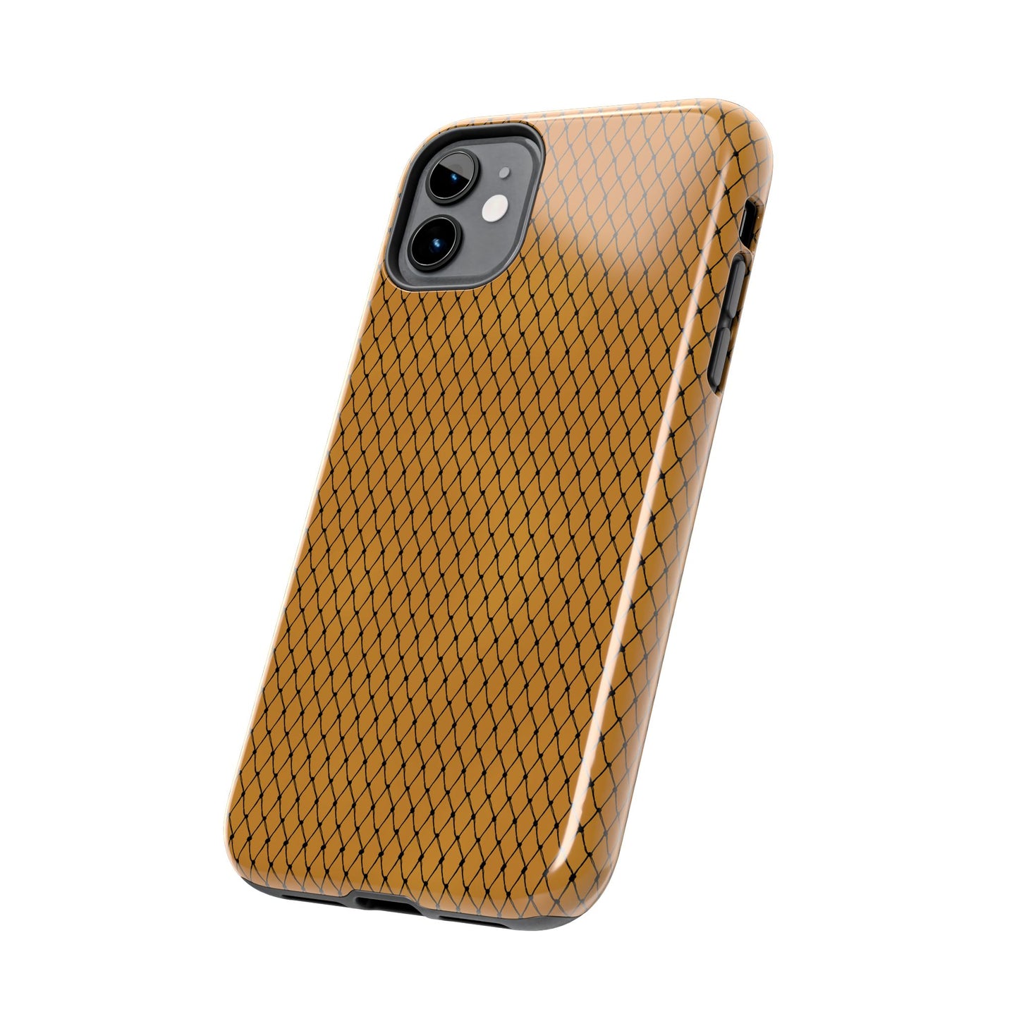 Fishnet Gold Phone Case