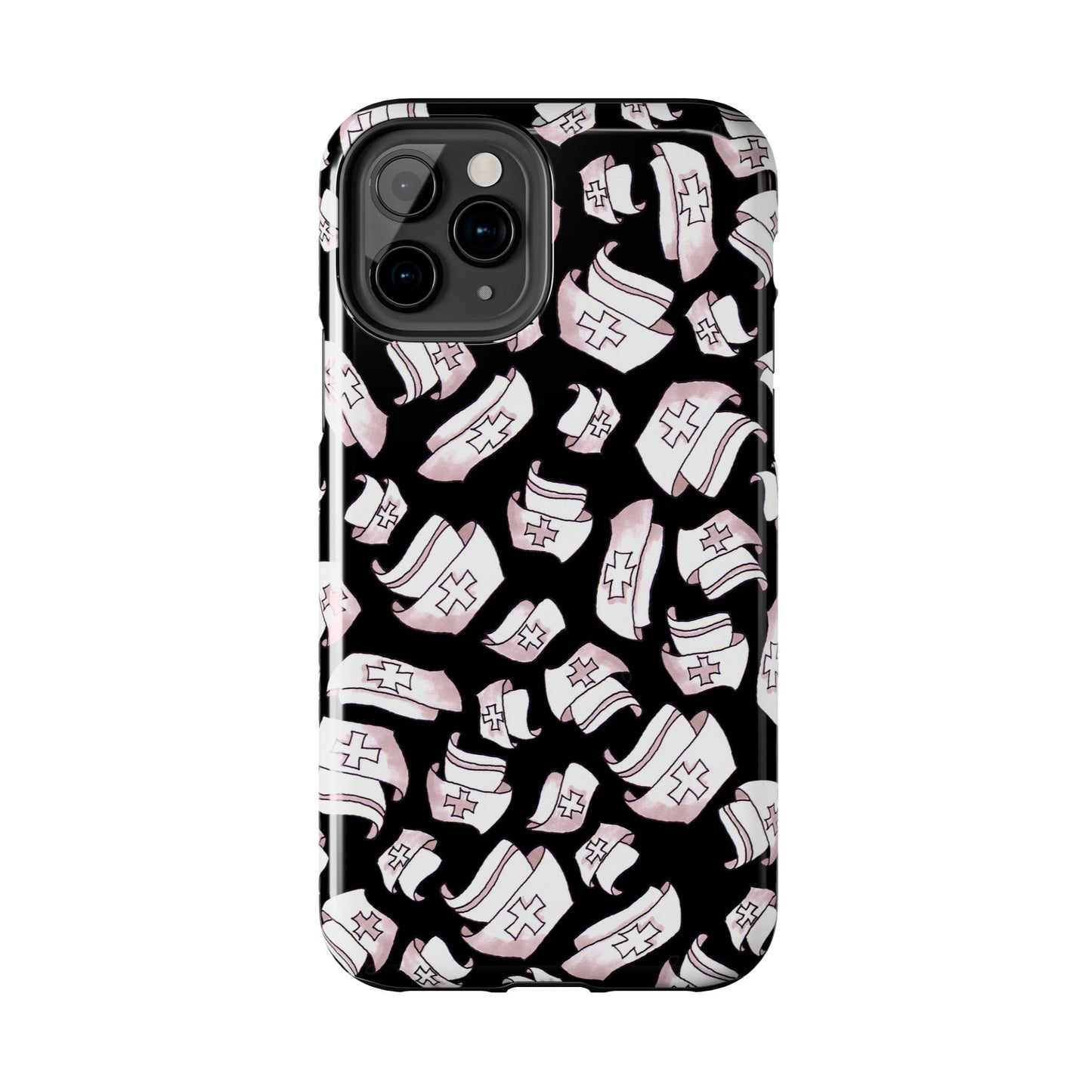 Happy Hats Black Phone Case