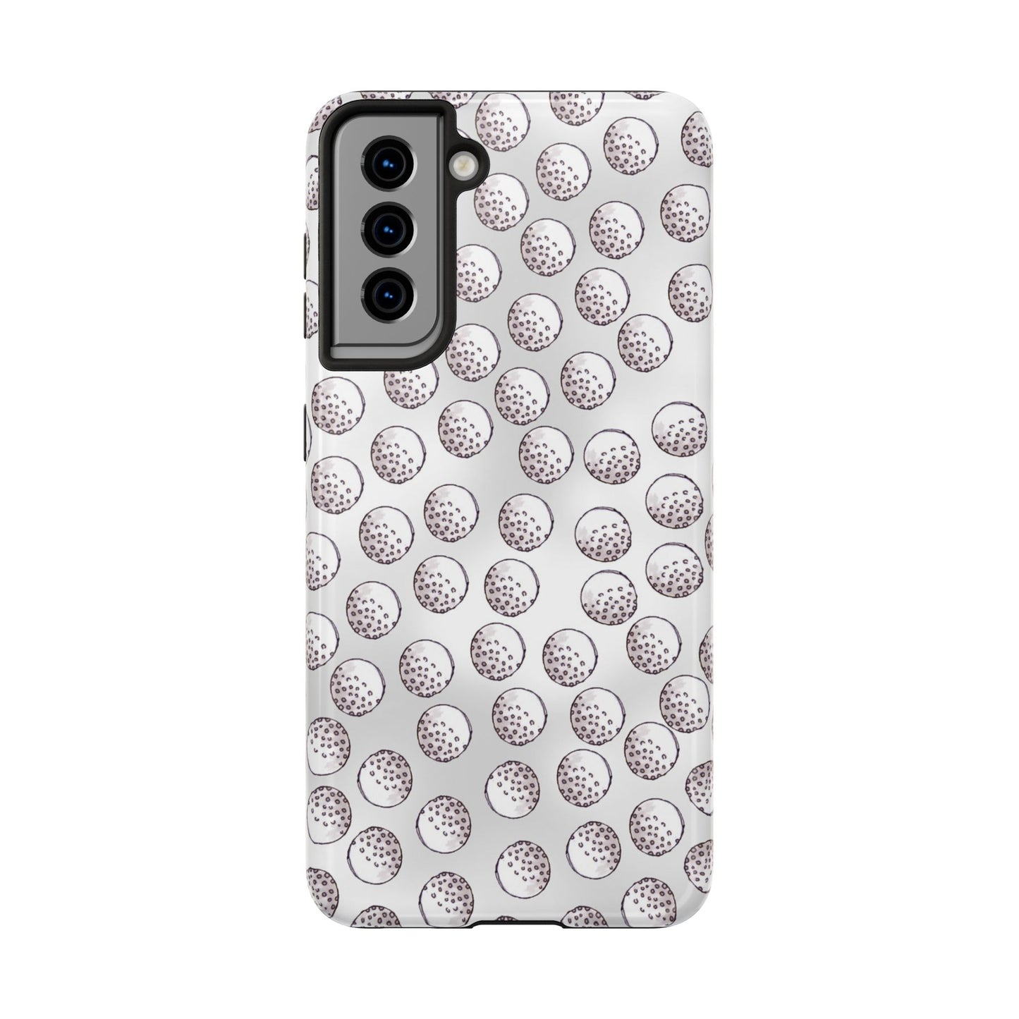 Ball Dots Gray Phone Case