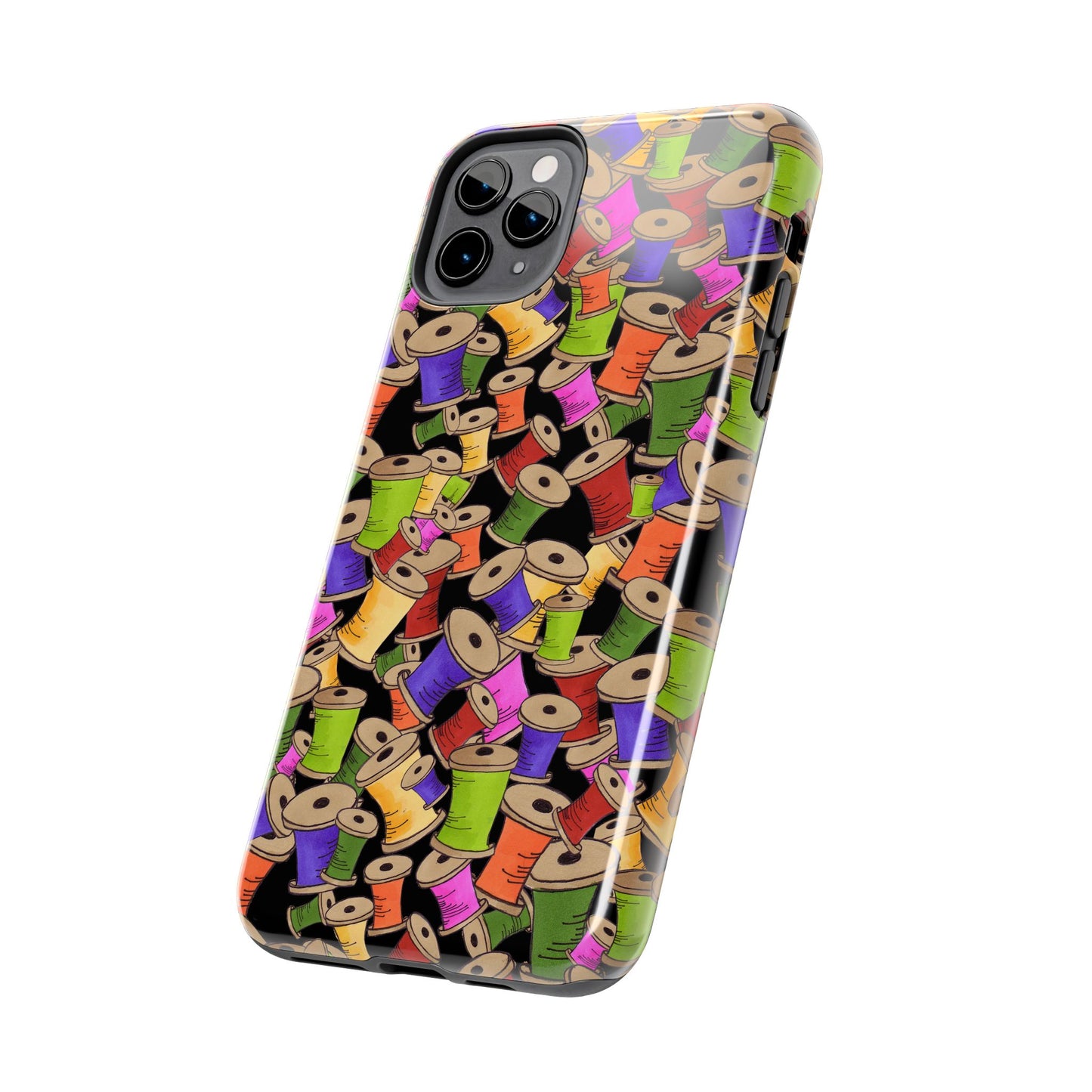 Spoolopoly Black Phone Case