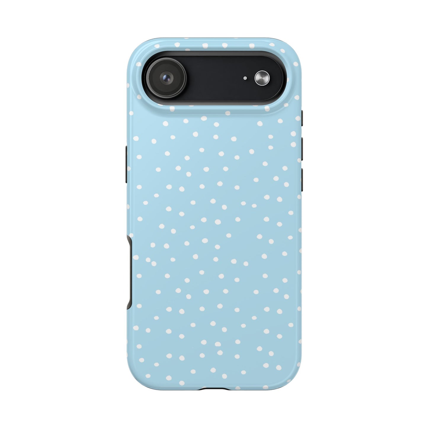 Dinky Dots Aqua / White Phone Case