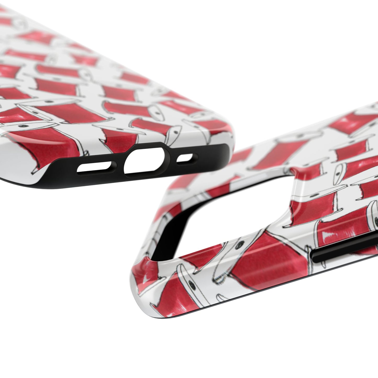 Red Thread White Phone Case